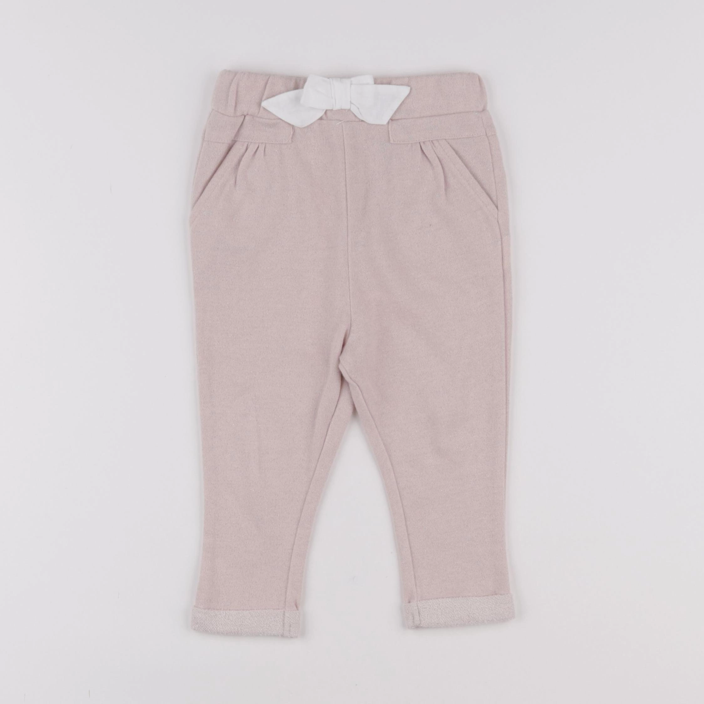 La Redoute - pantalon rose - 18 mois