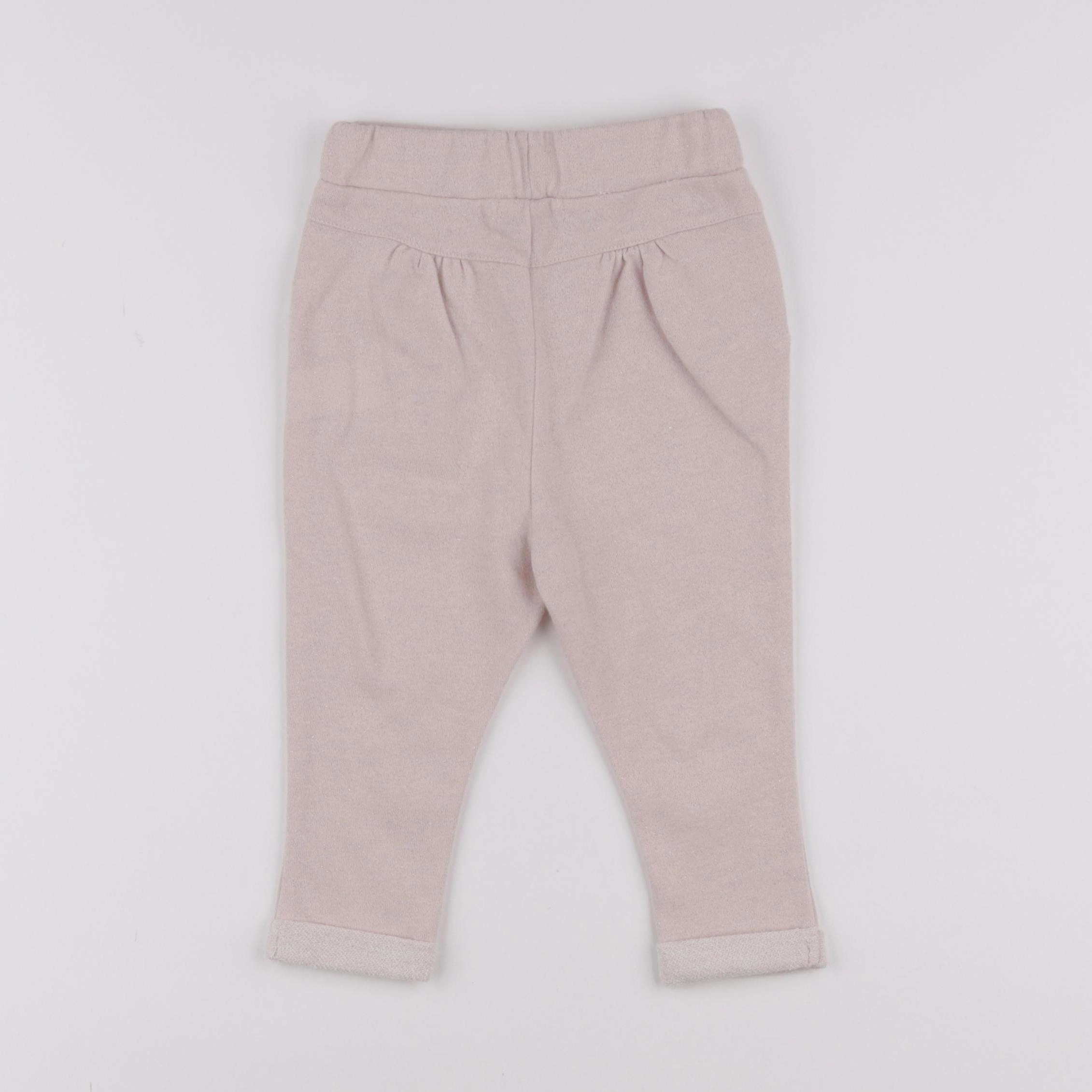 La Redoute - pantalon rose - 18 mois