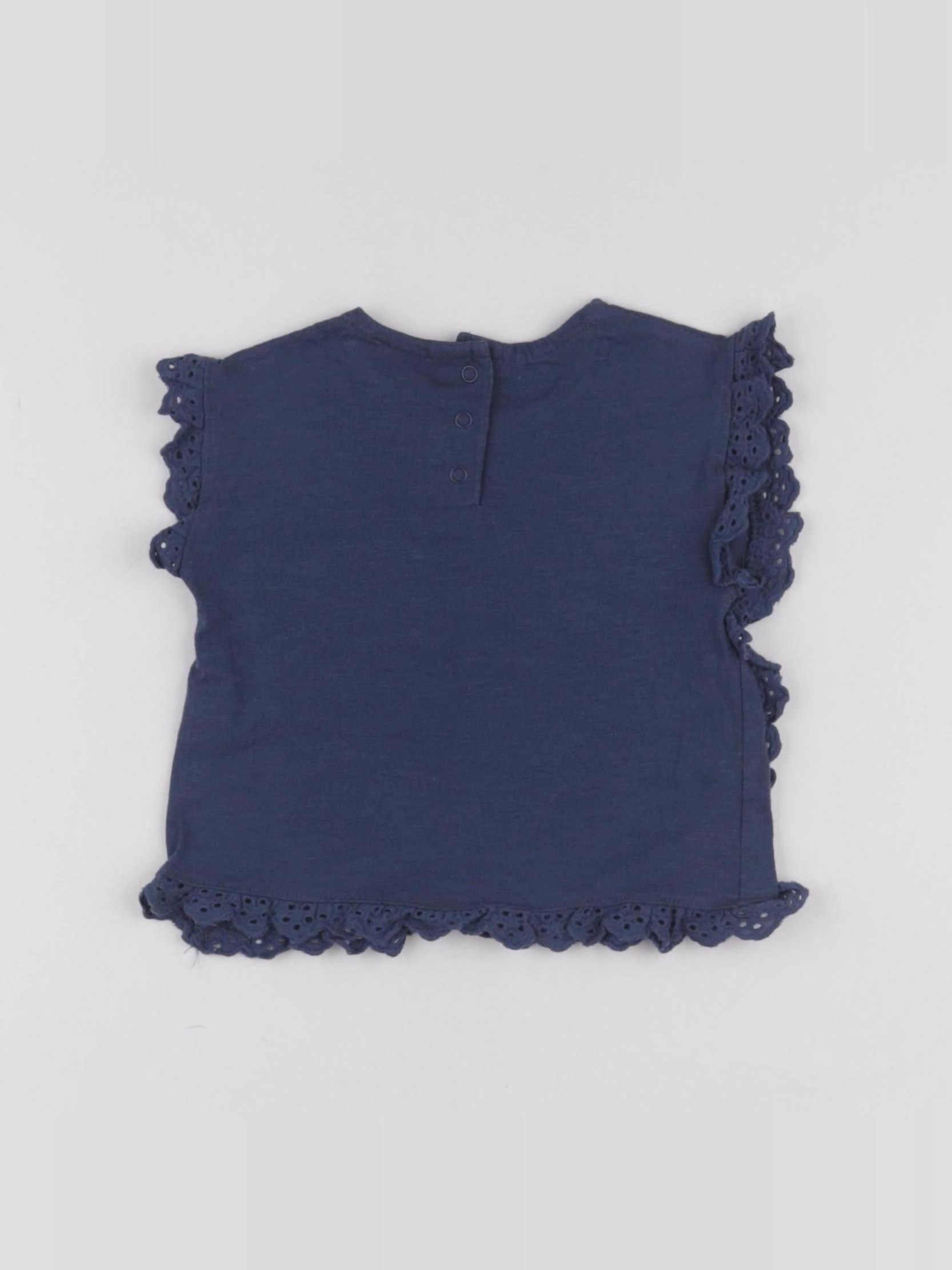 Tape à l'oeil - tee-shirt bleu - 6 mois