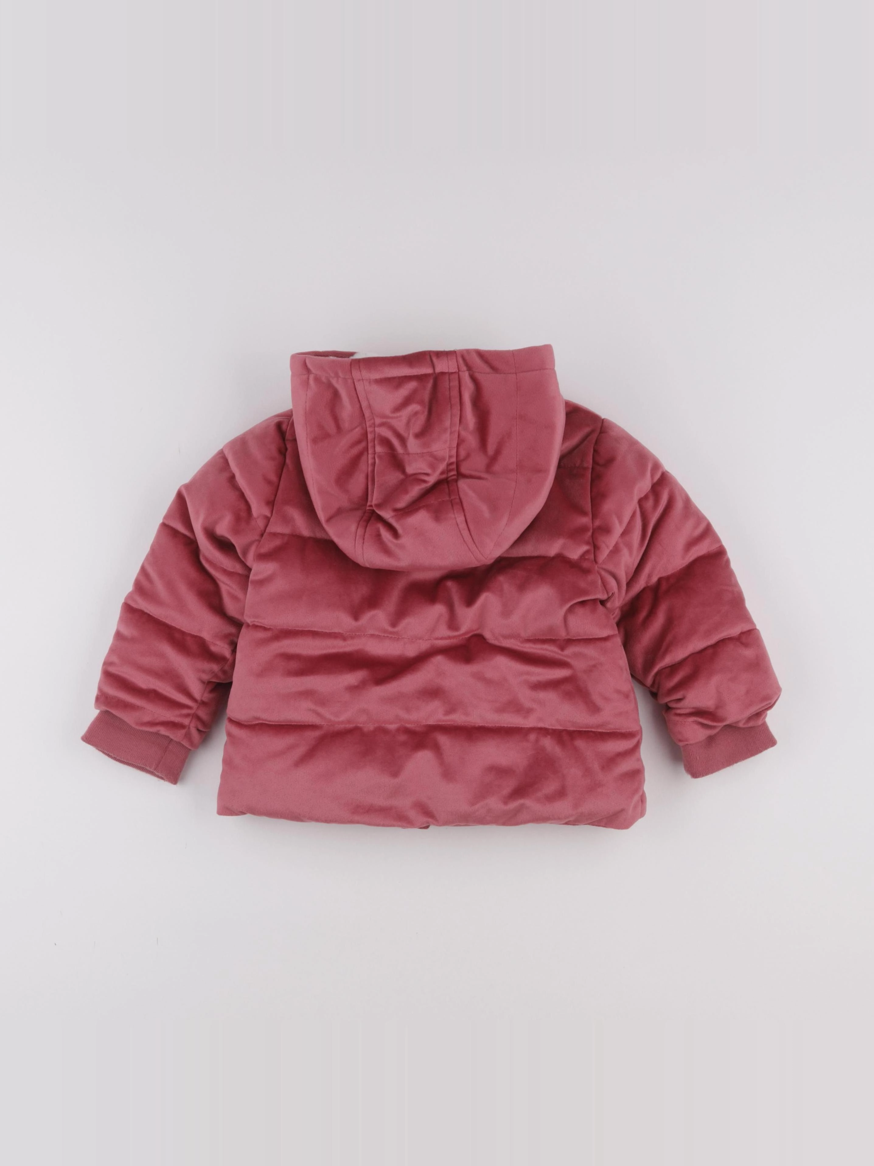 Vertbaudet - doudoune rose - 18 mois