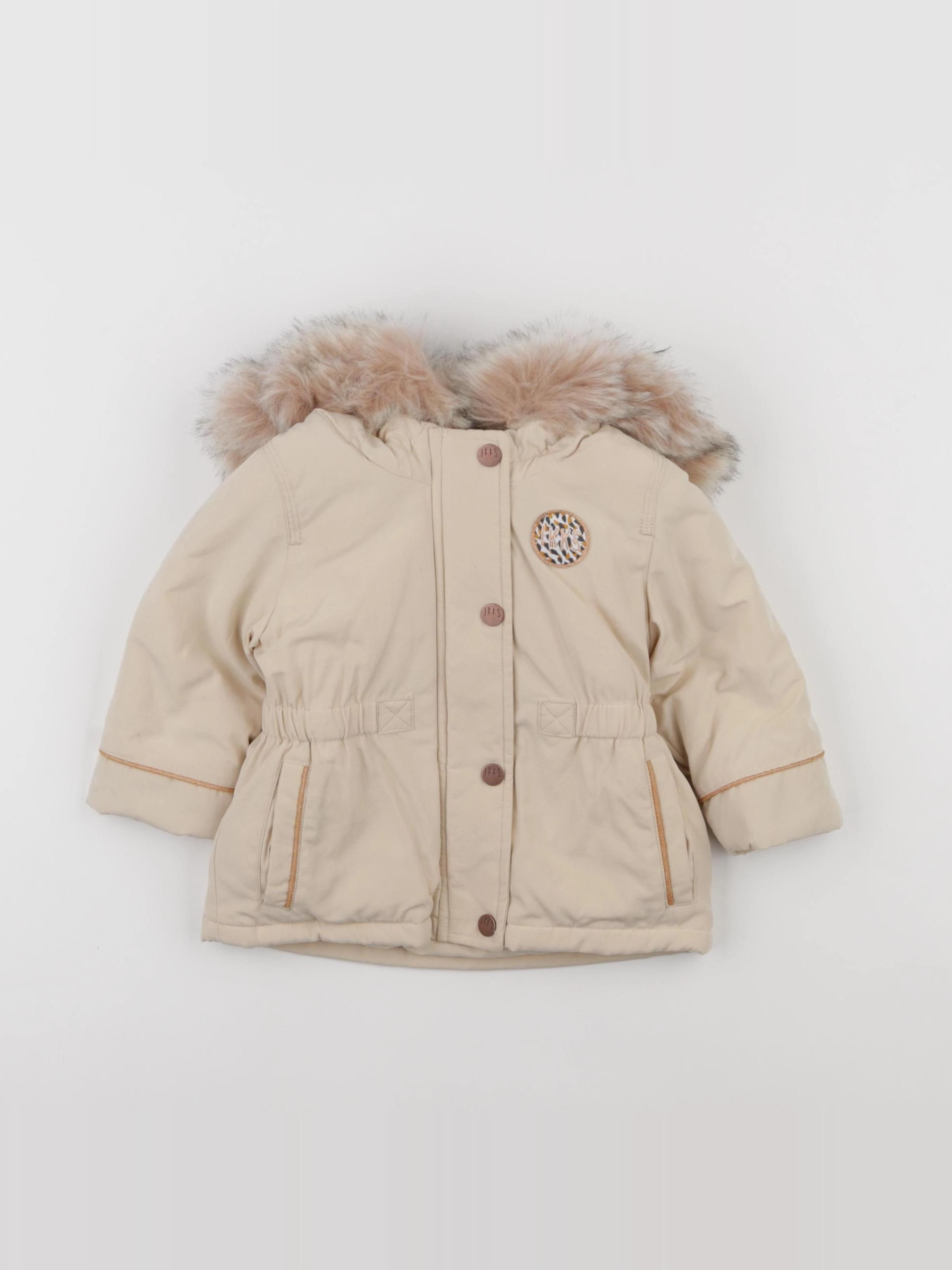 IKKS - doudoune beige - 12 mois