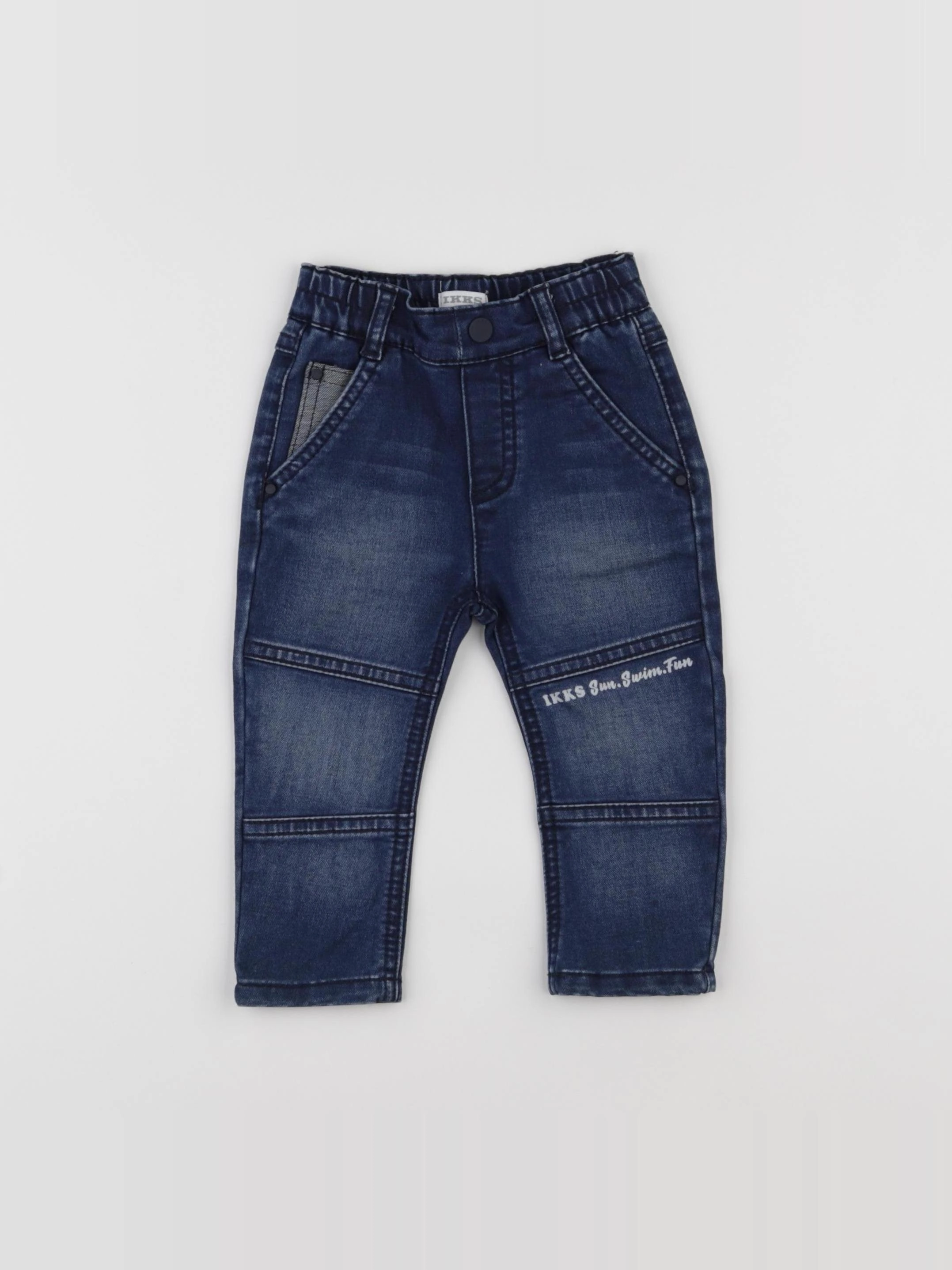IKKS - jegging bleu - 12 mois