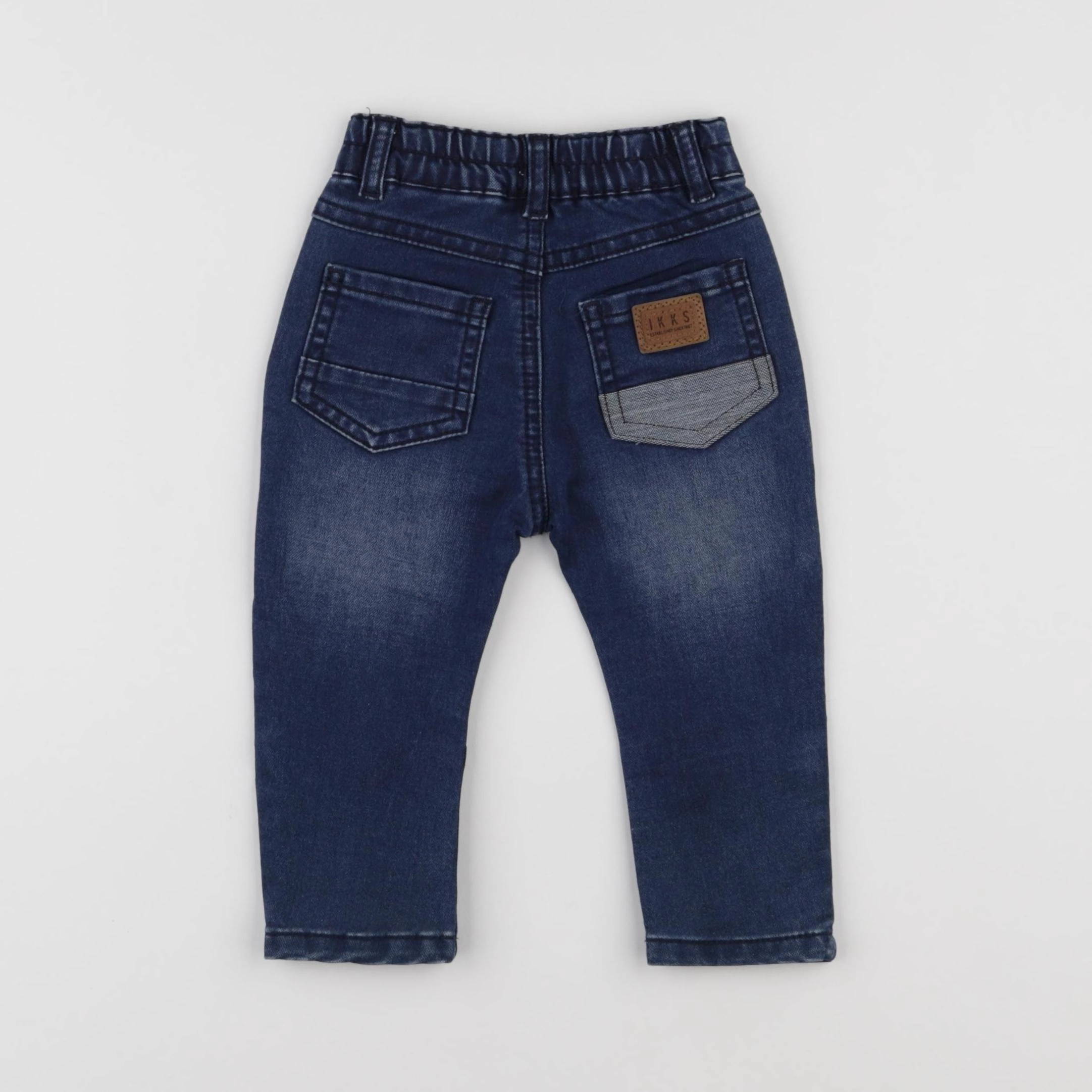 IKKS - jegging bleu - 12 mois