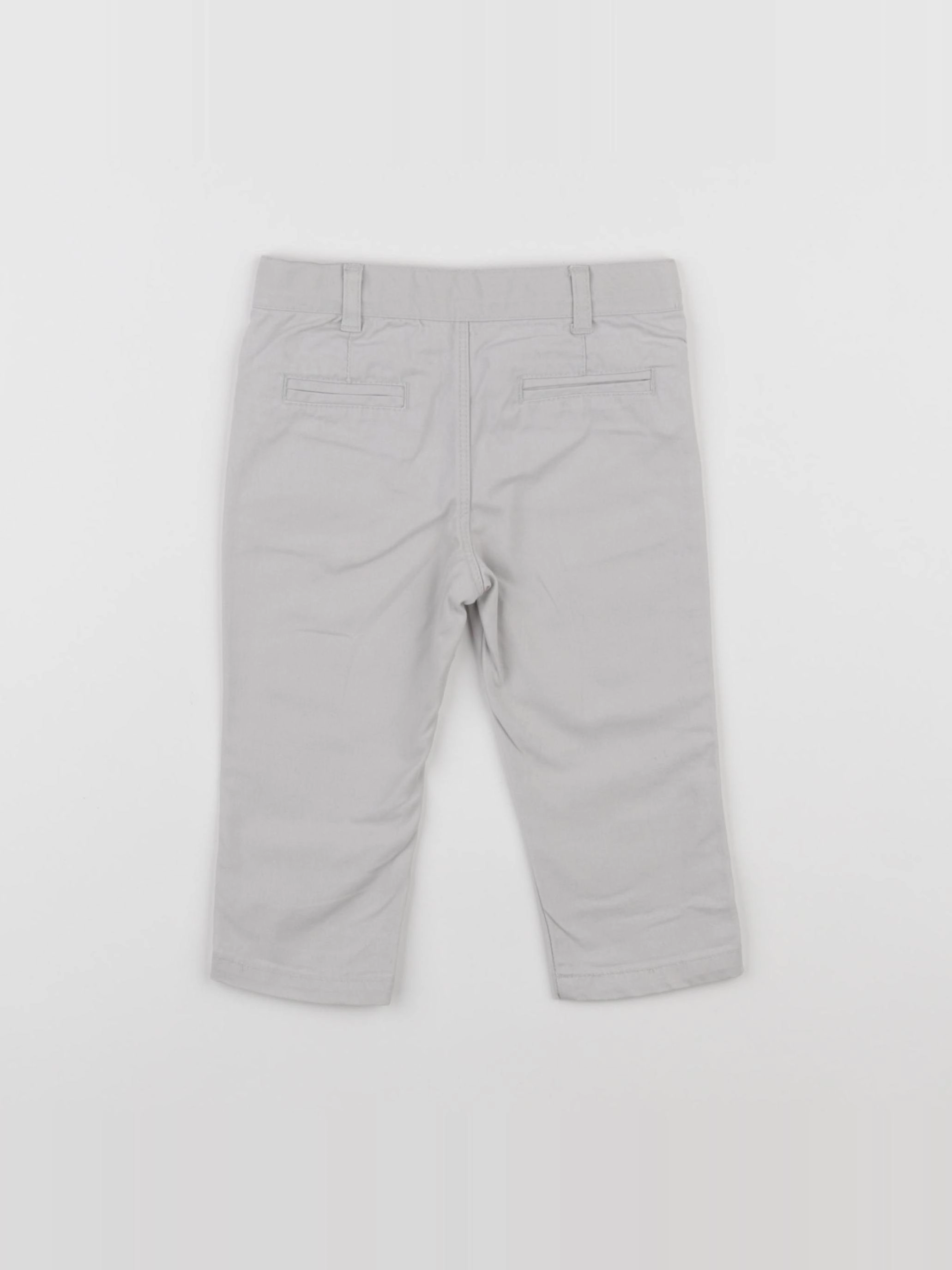 Vertbaudet - pantalon beige - 6 mois