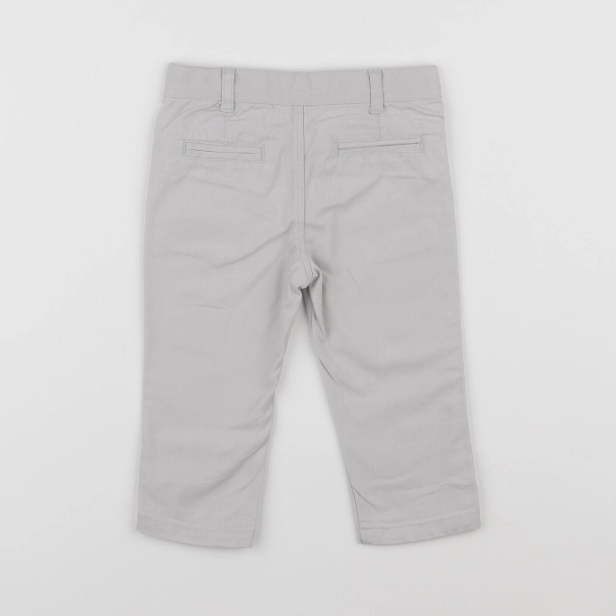 Vertbaudet - pantalon beige - 6 mois