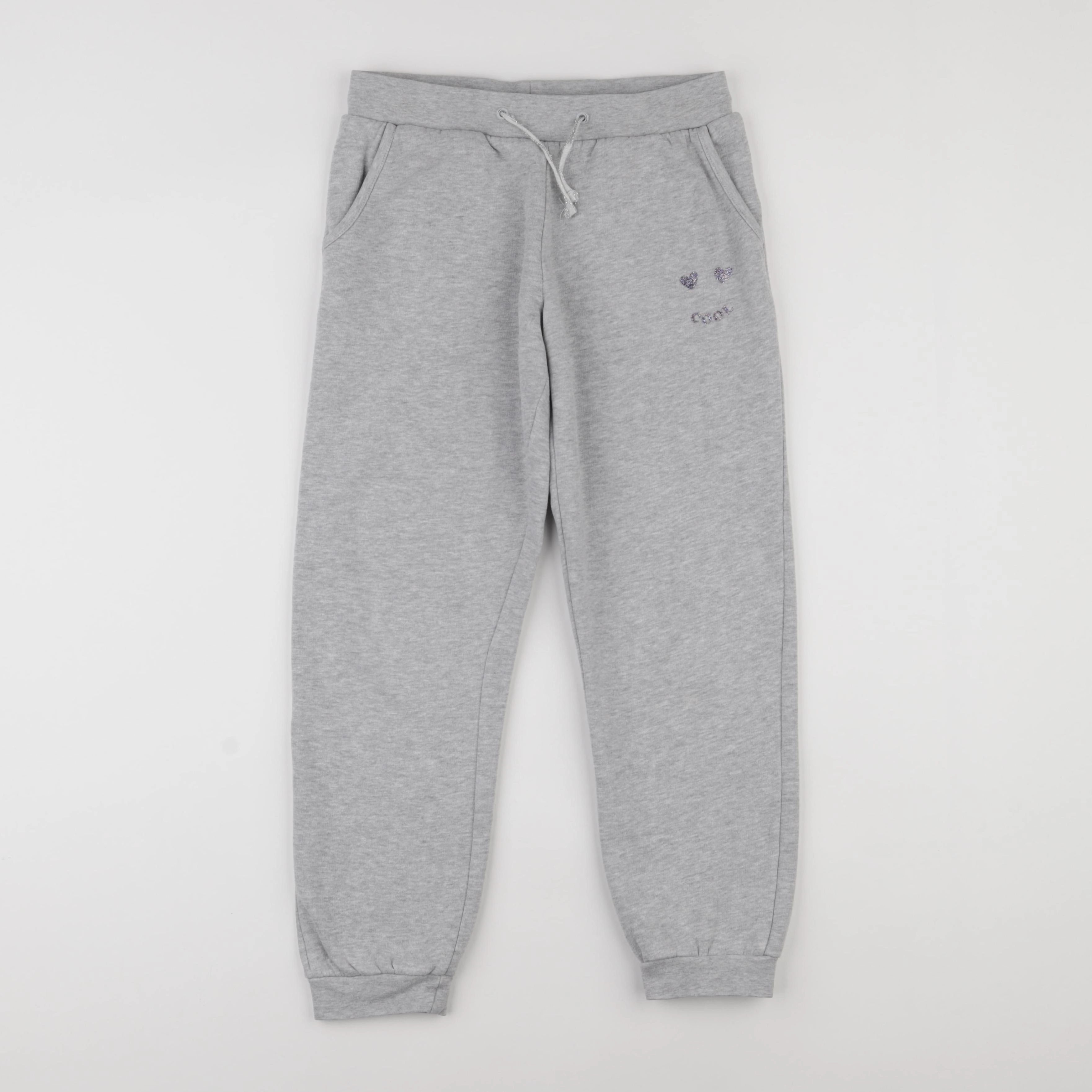 Vertbaudet - jogging gris - 10 ans