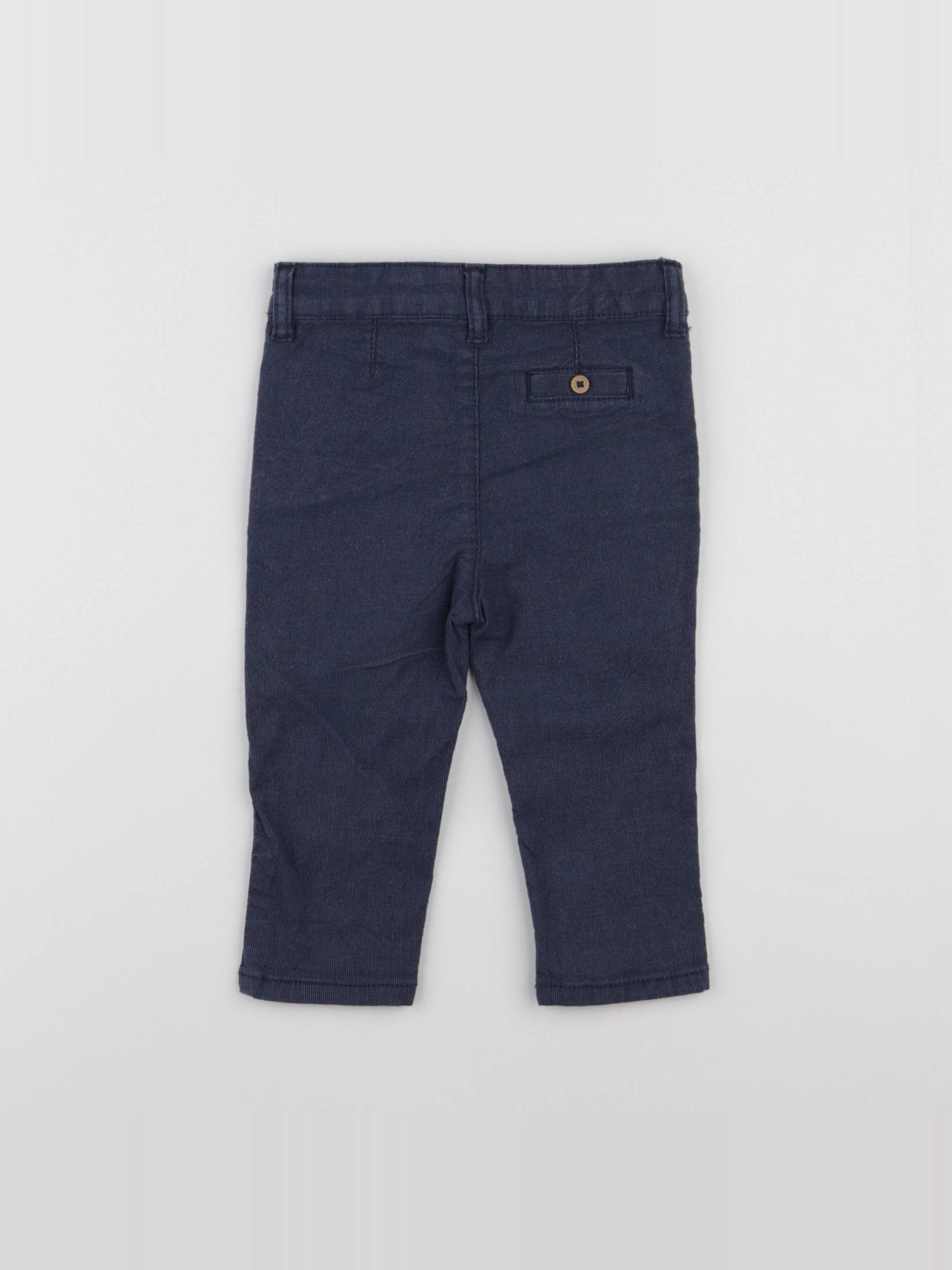 Tape à l'oeil - pantalon bleu - 9 mois