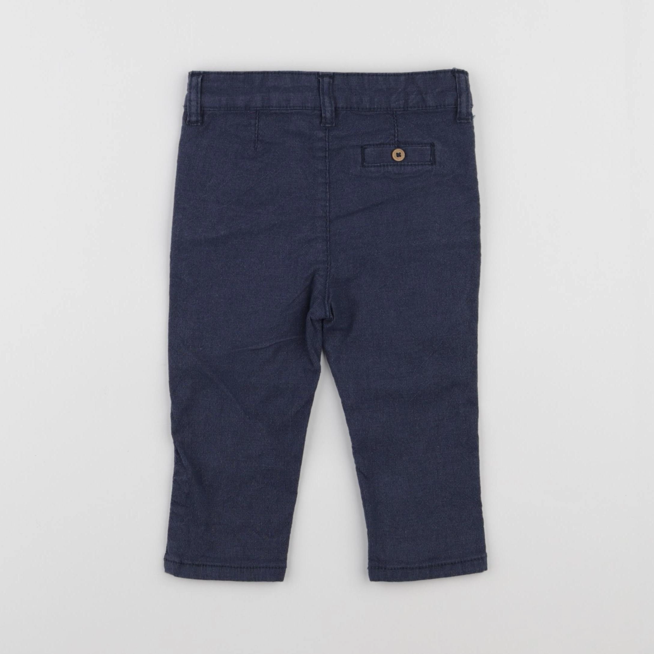 Tape à l'oeil - pantalon bleu - 9 mois
