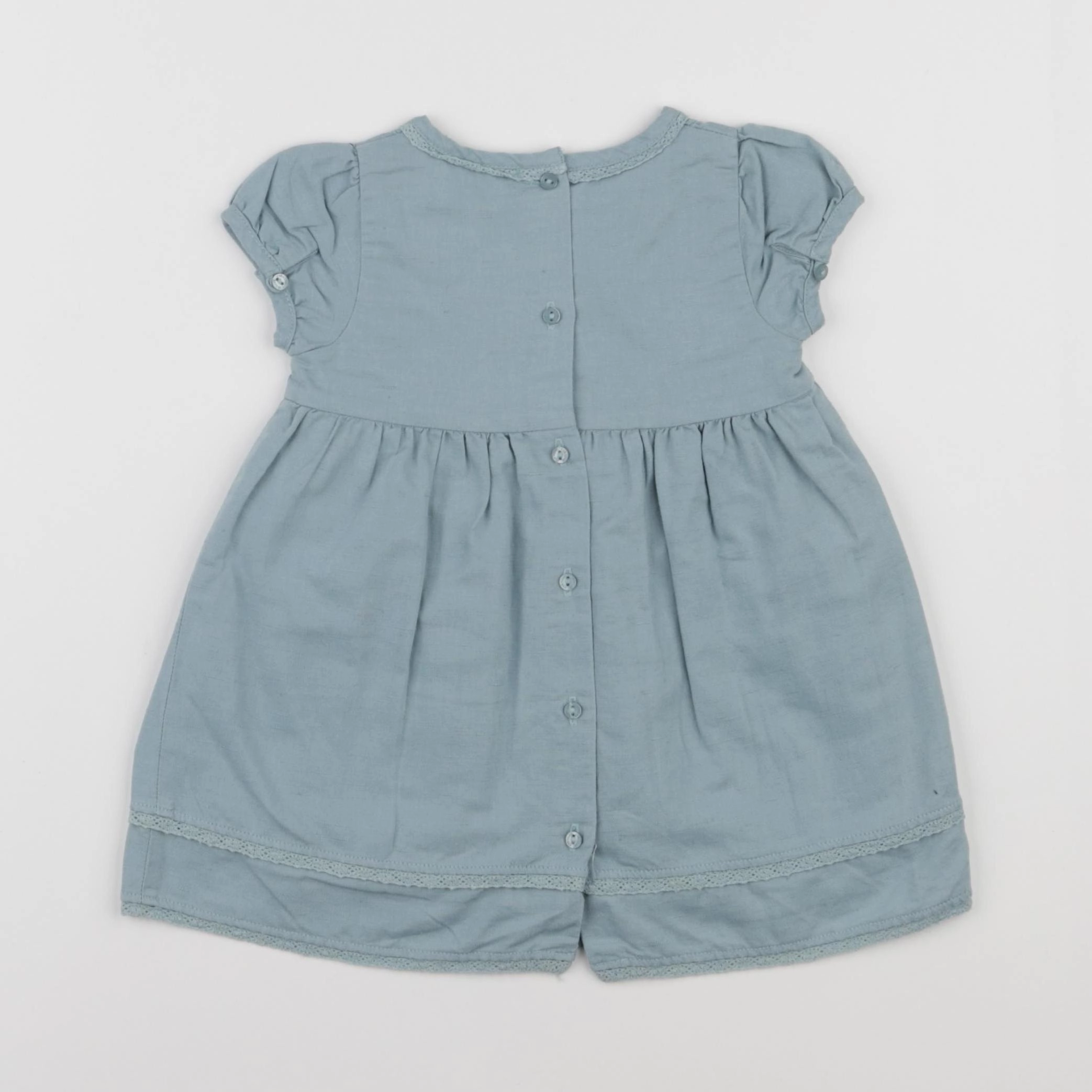 Cyrillus - robe bleu - 9 mois