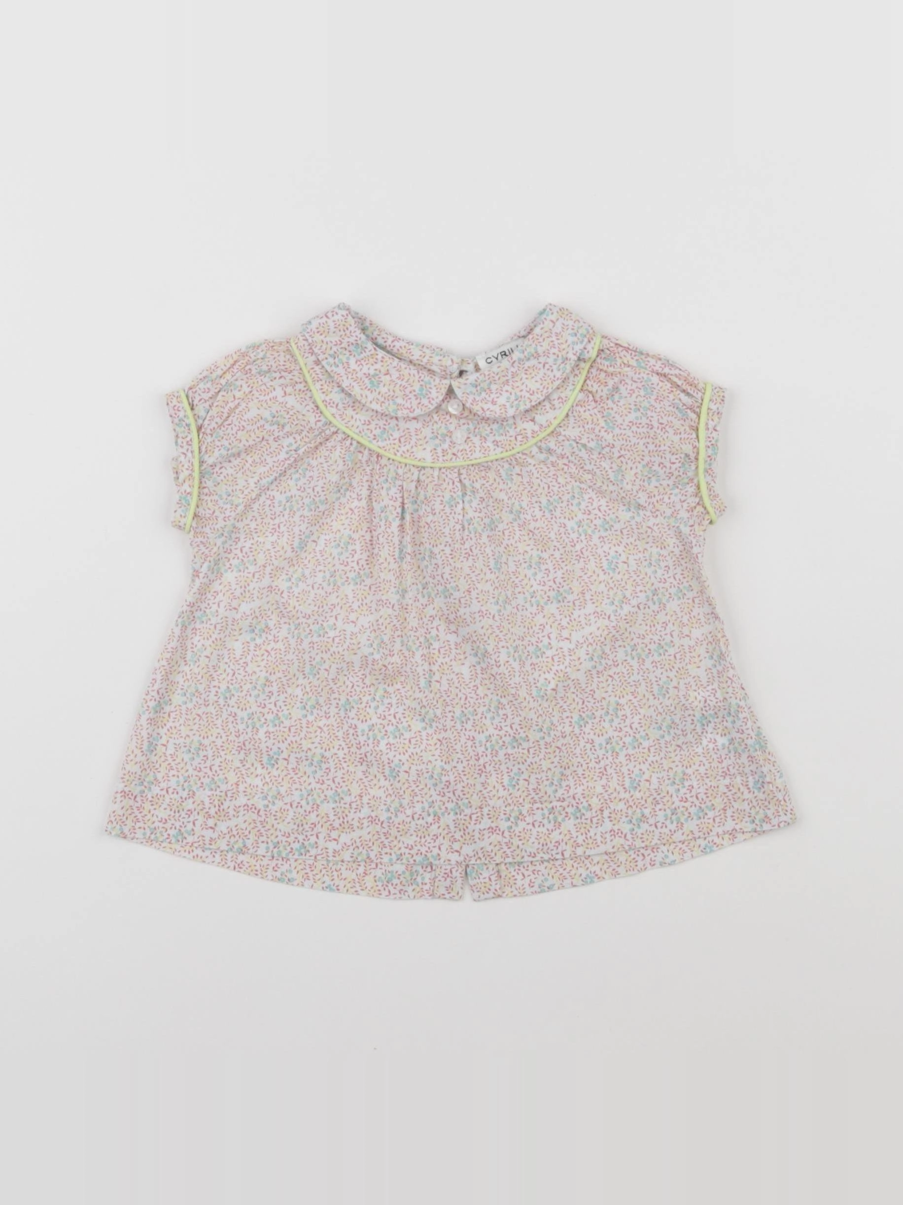 Cyrillus - blouse multicolore - 6 mois