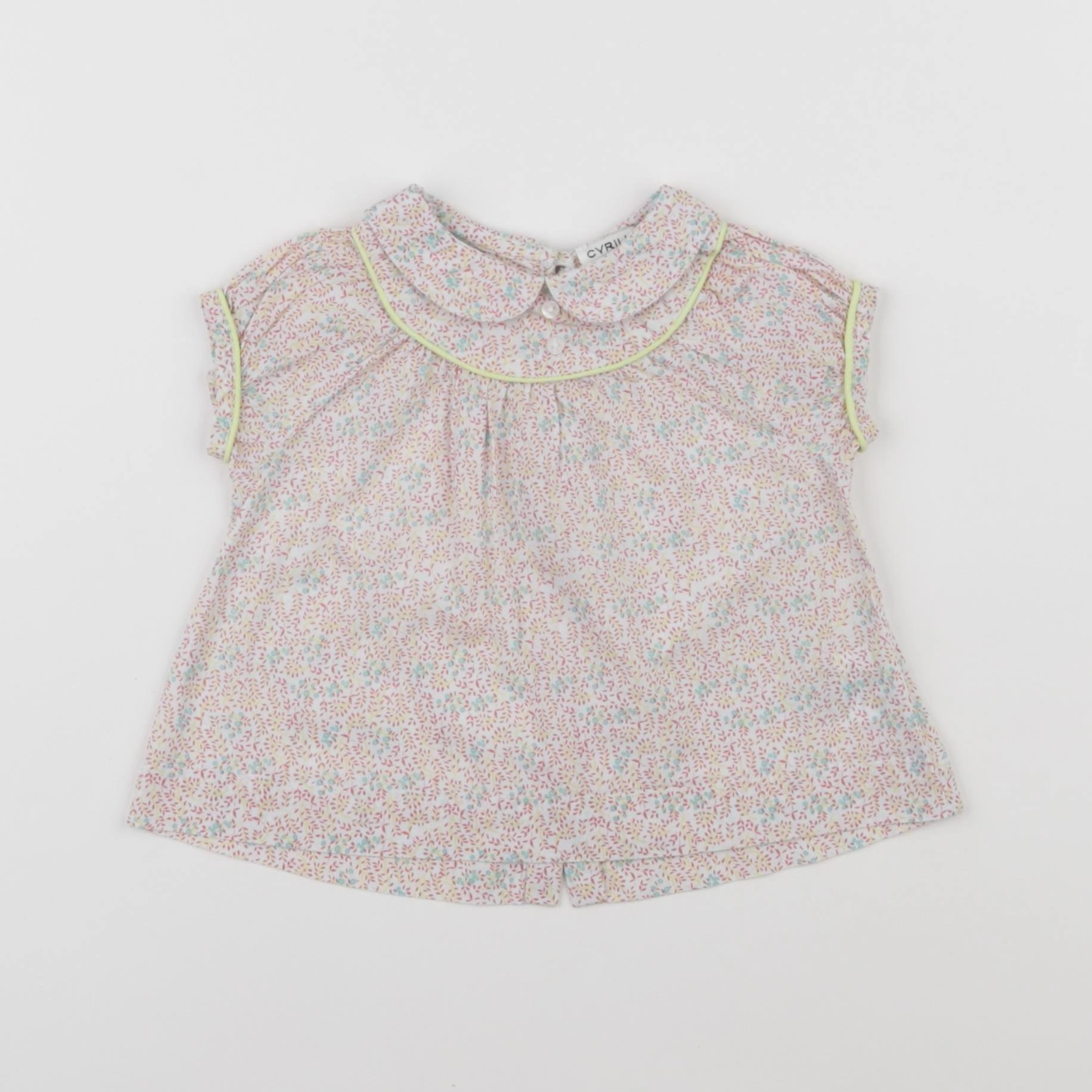Cyrillus - blouse multicolore - 6 mois