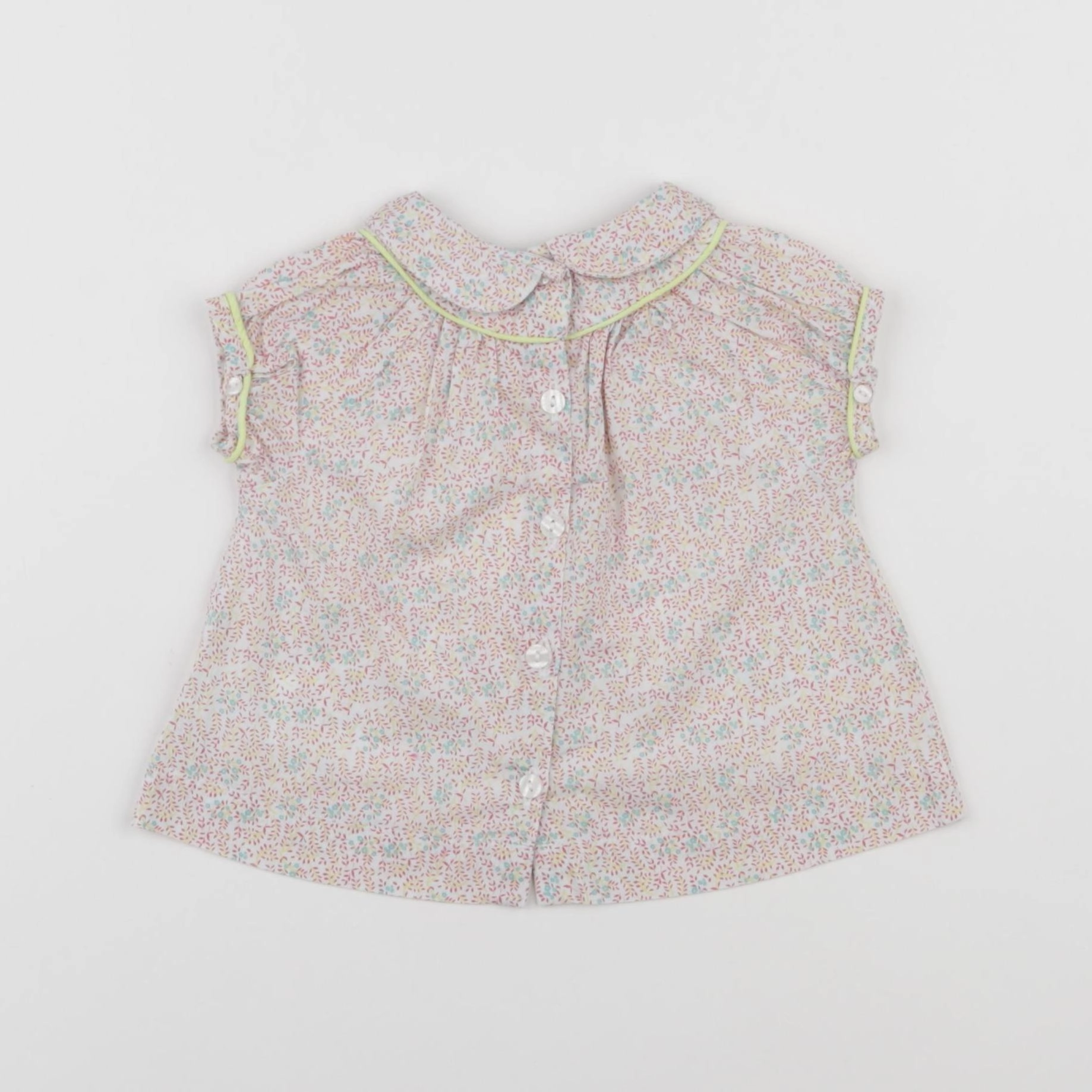 Cyrillus - blouse multicolore - 6 mois