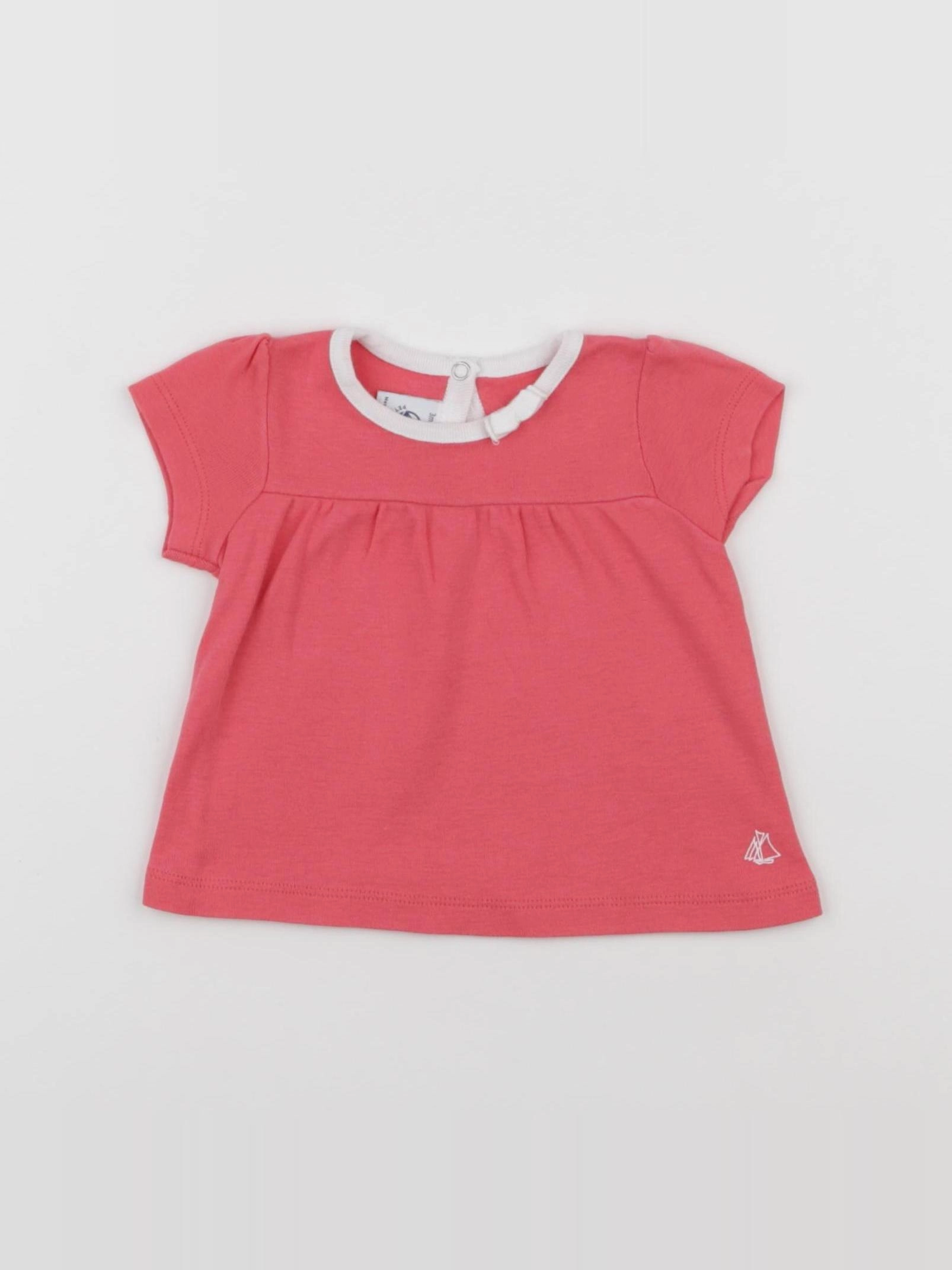 Petit Bateau - robe rose - 3 mois