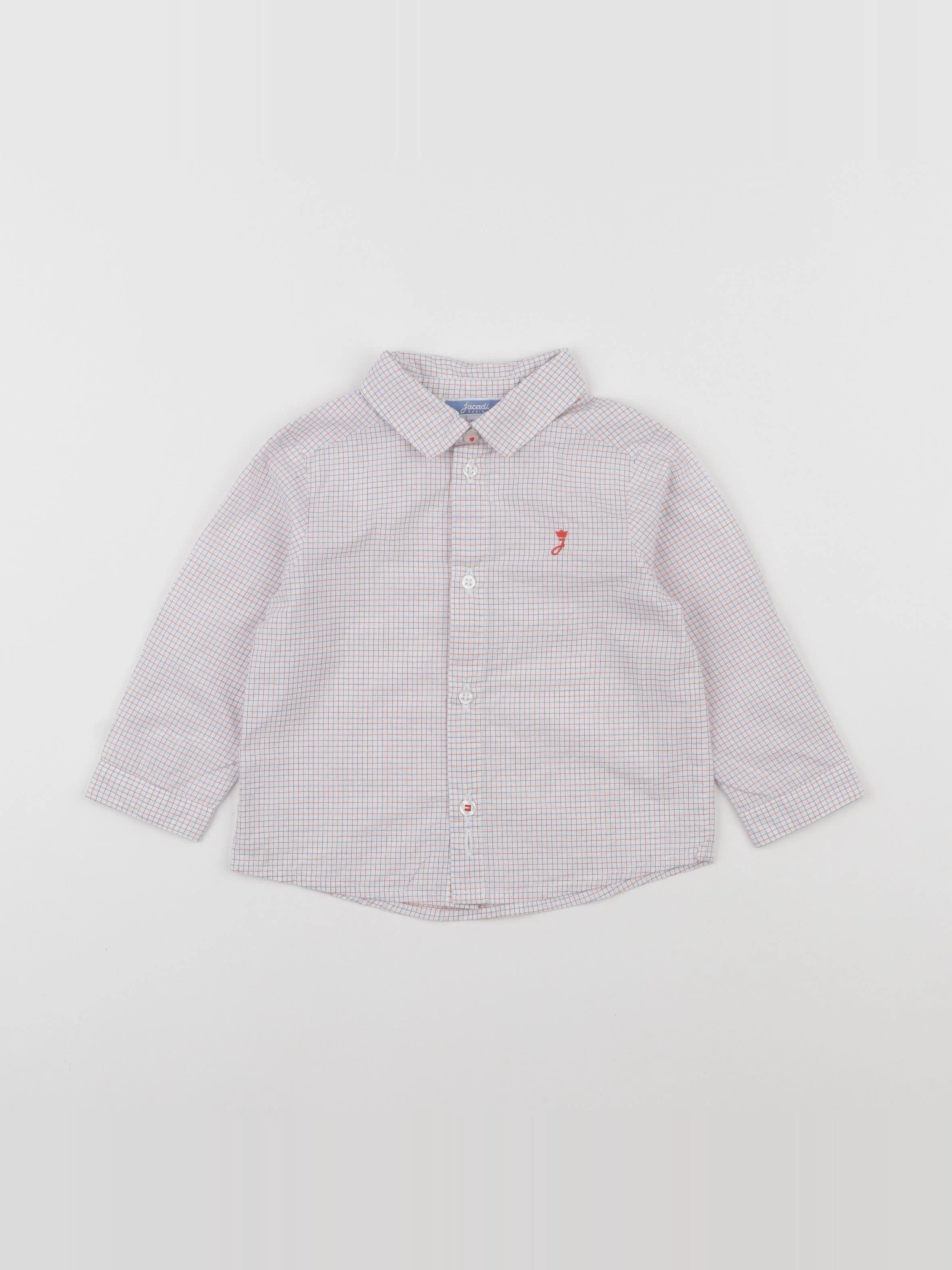 Jacadi - chemise blanc - 12 mois