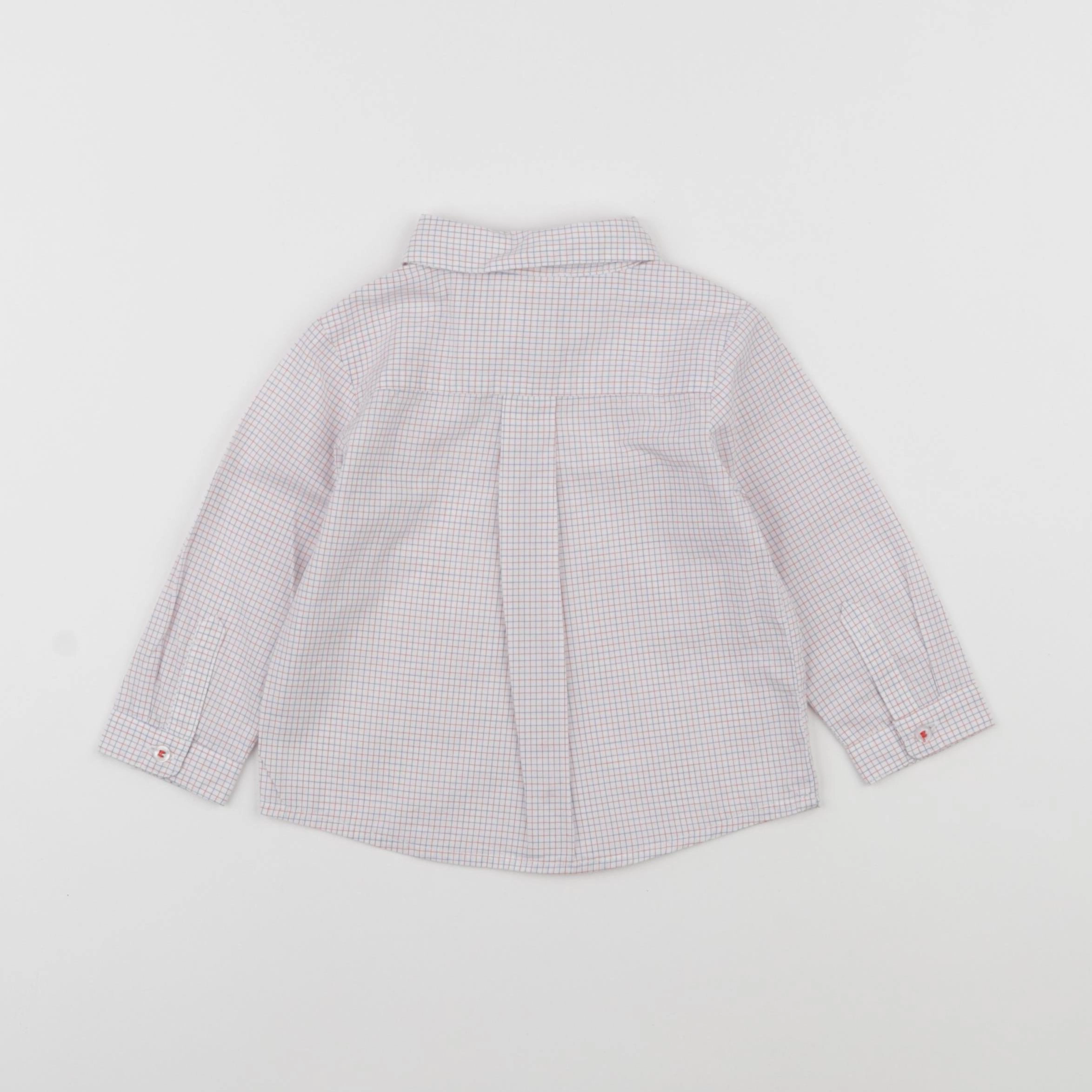 Jacadi - chemise blanc - 12 mois