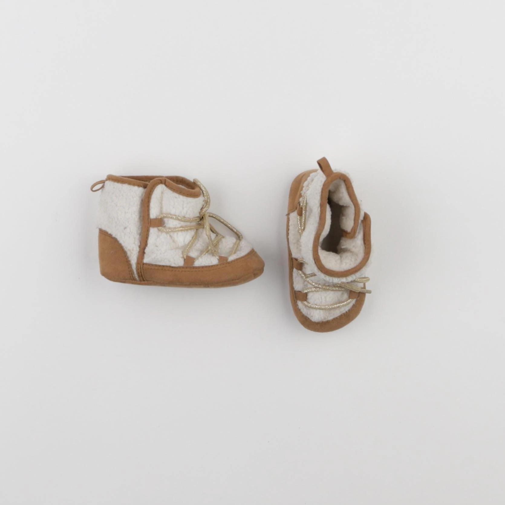Tape à l'oeil - chaussons marron - pointure 20
