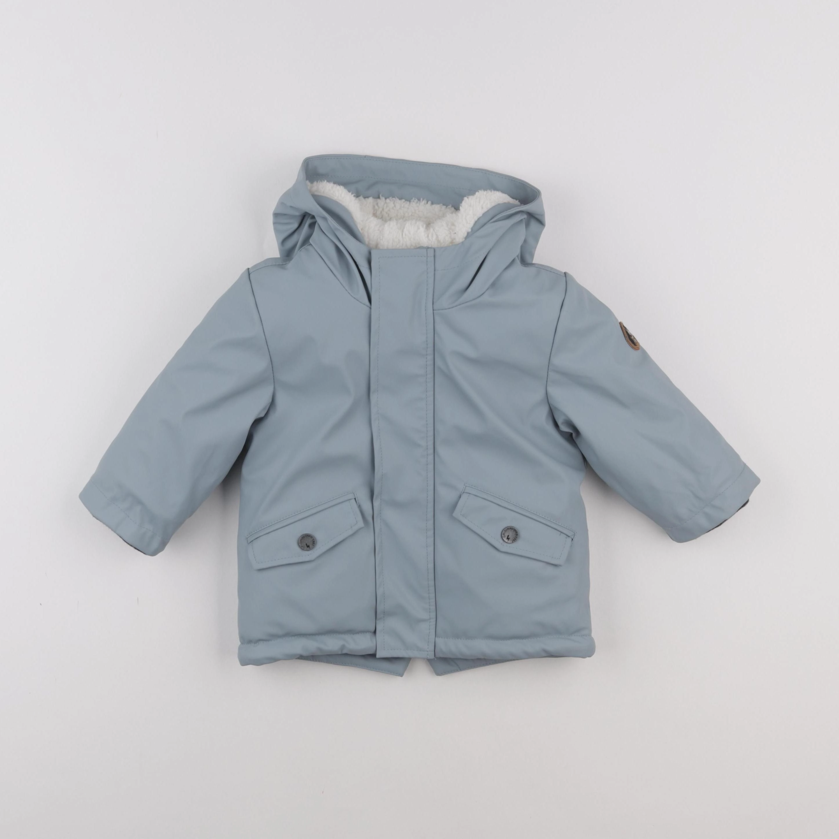 IKKS - imperméable bleu - 12 mois