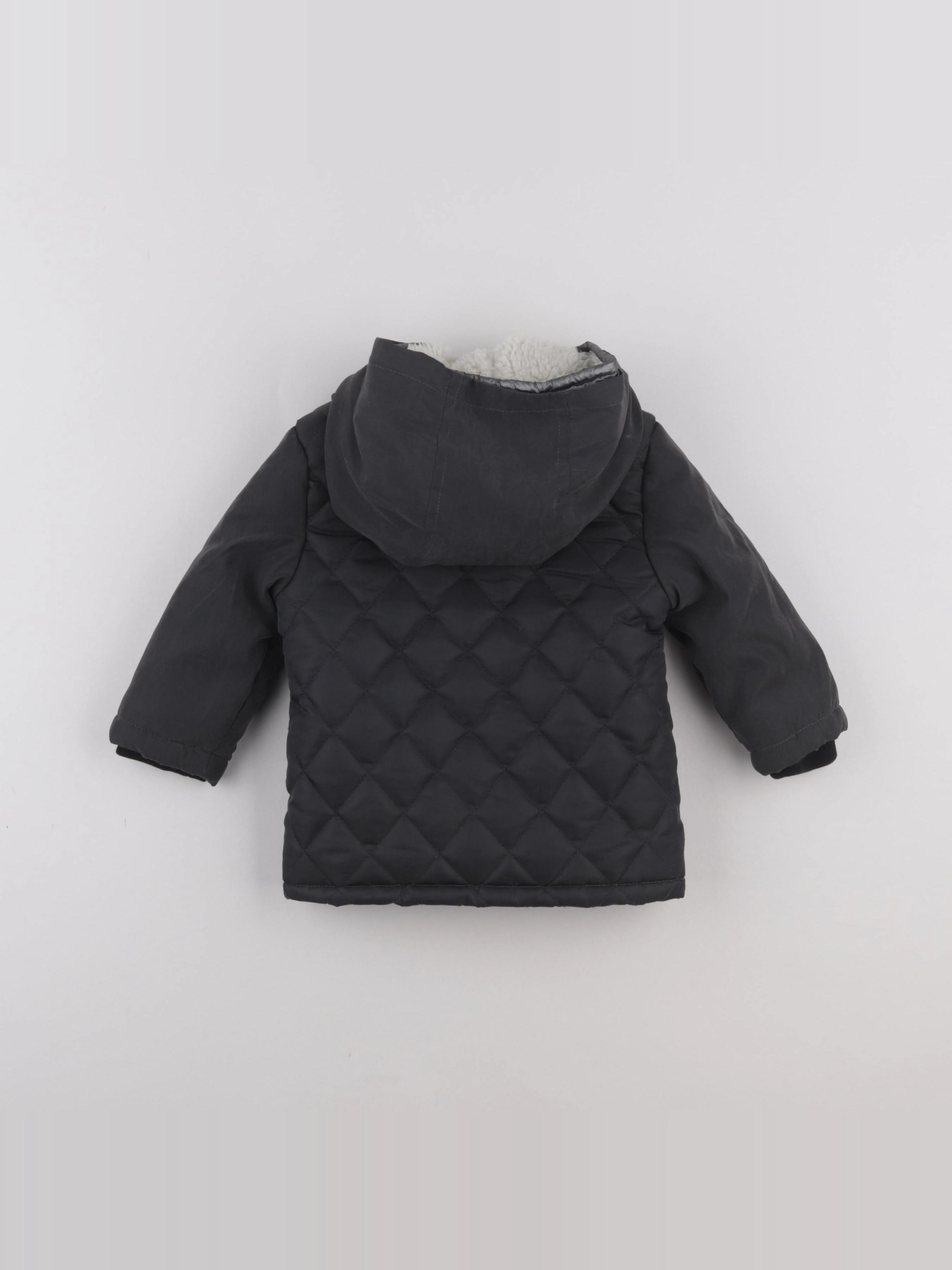IKKS - manteau gris - 12 mois