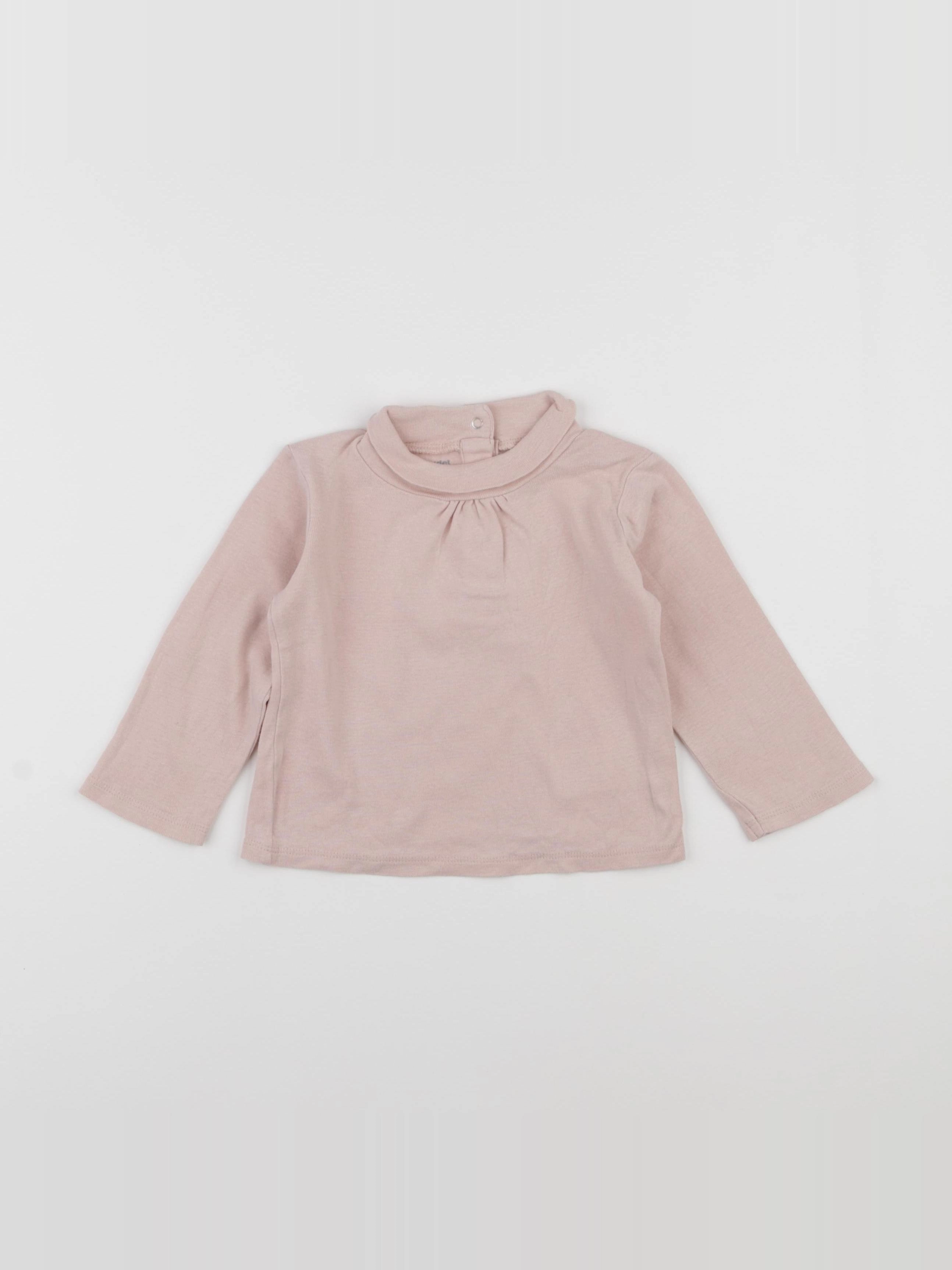 Vertbaudet - tee-shirt rose - 2 ans