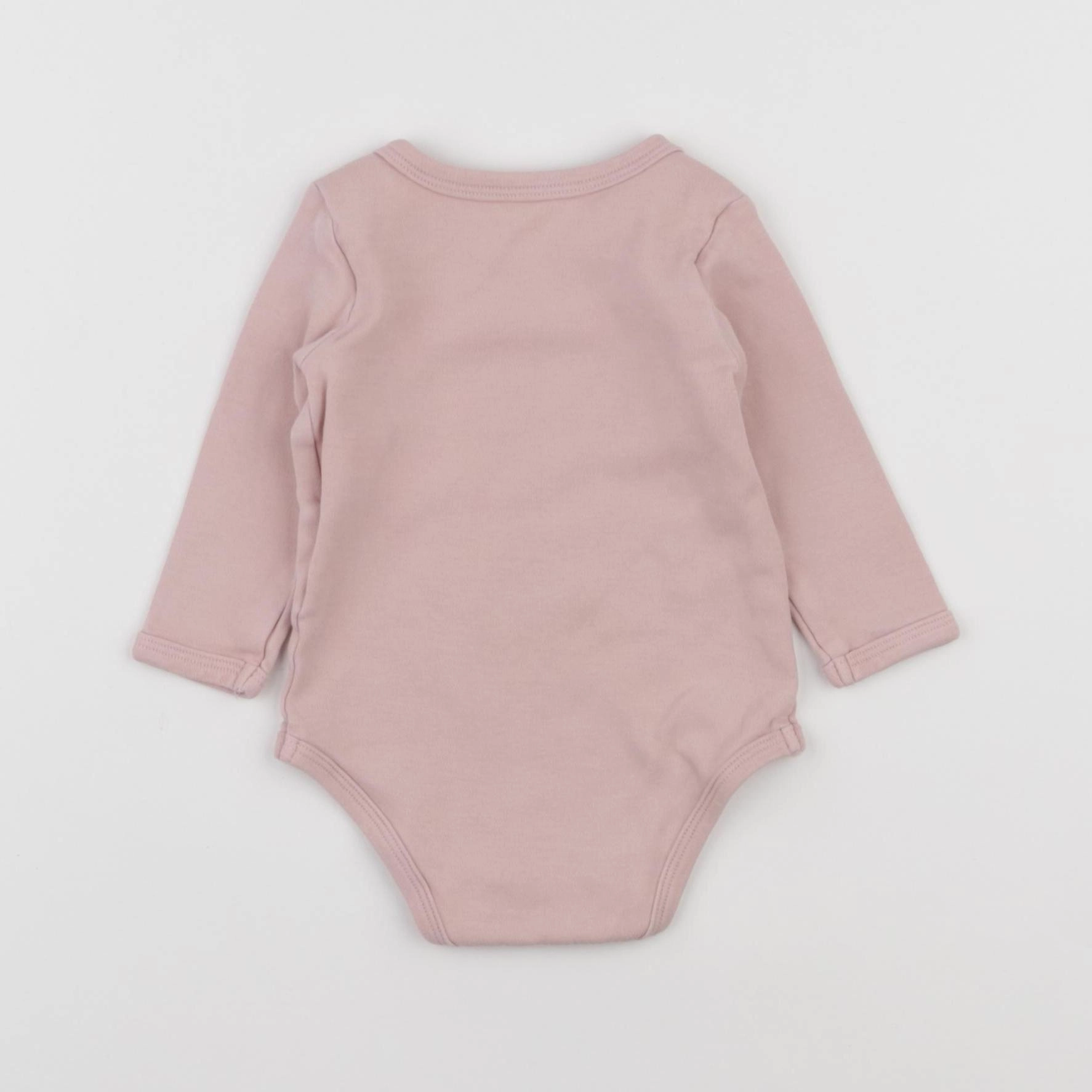 Vertbaudet - body rose - 6 mois