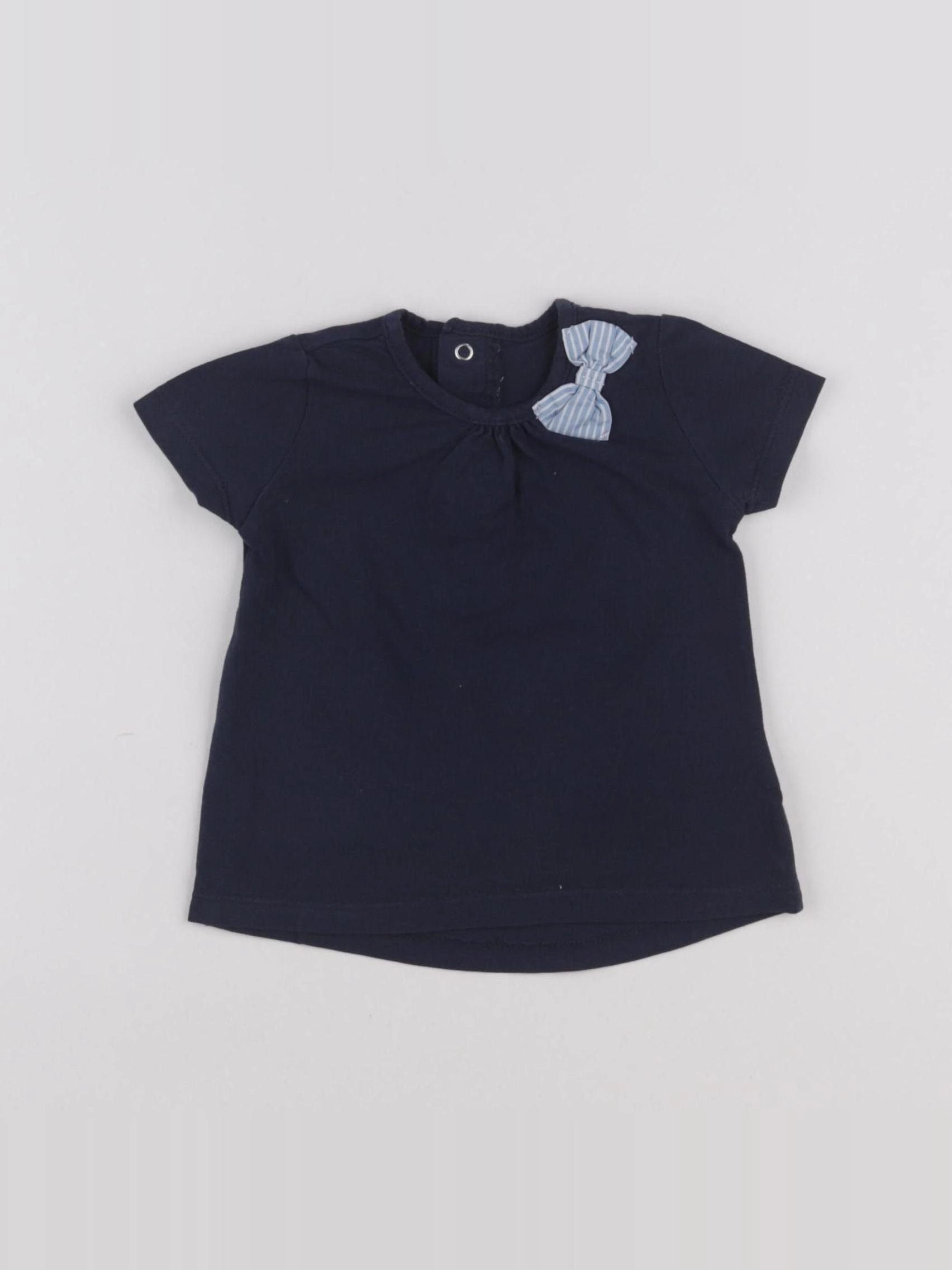La Redoute - tee-shirt bleu - 6 mois