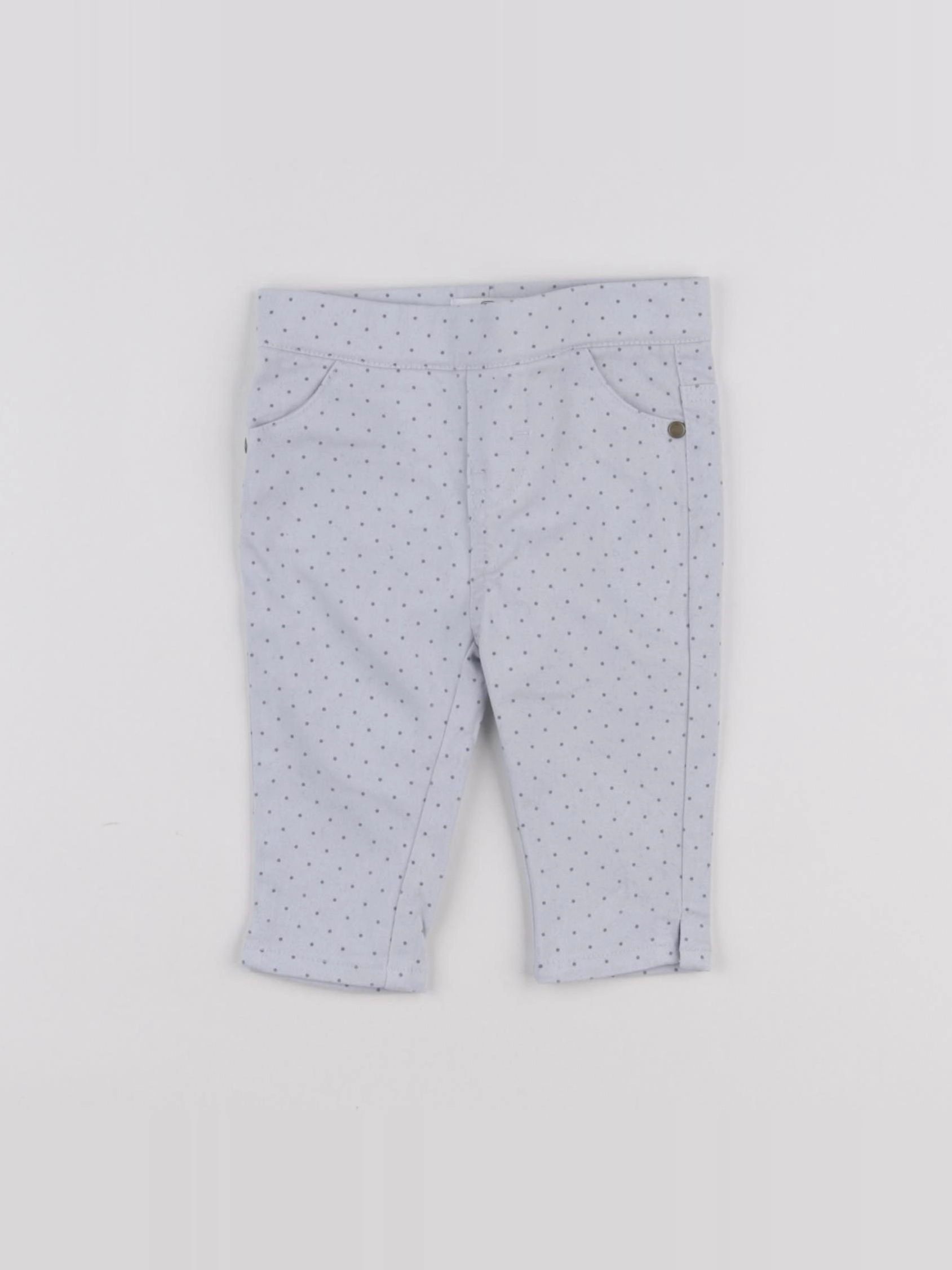 La Redoute - jegging gris - 3 mois