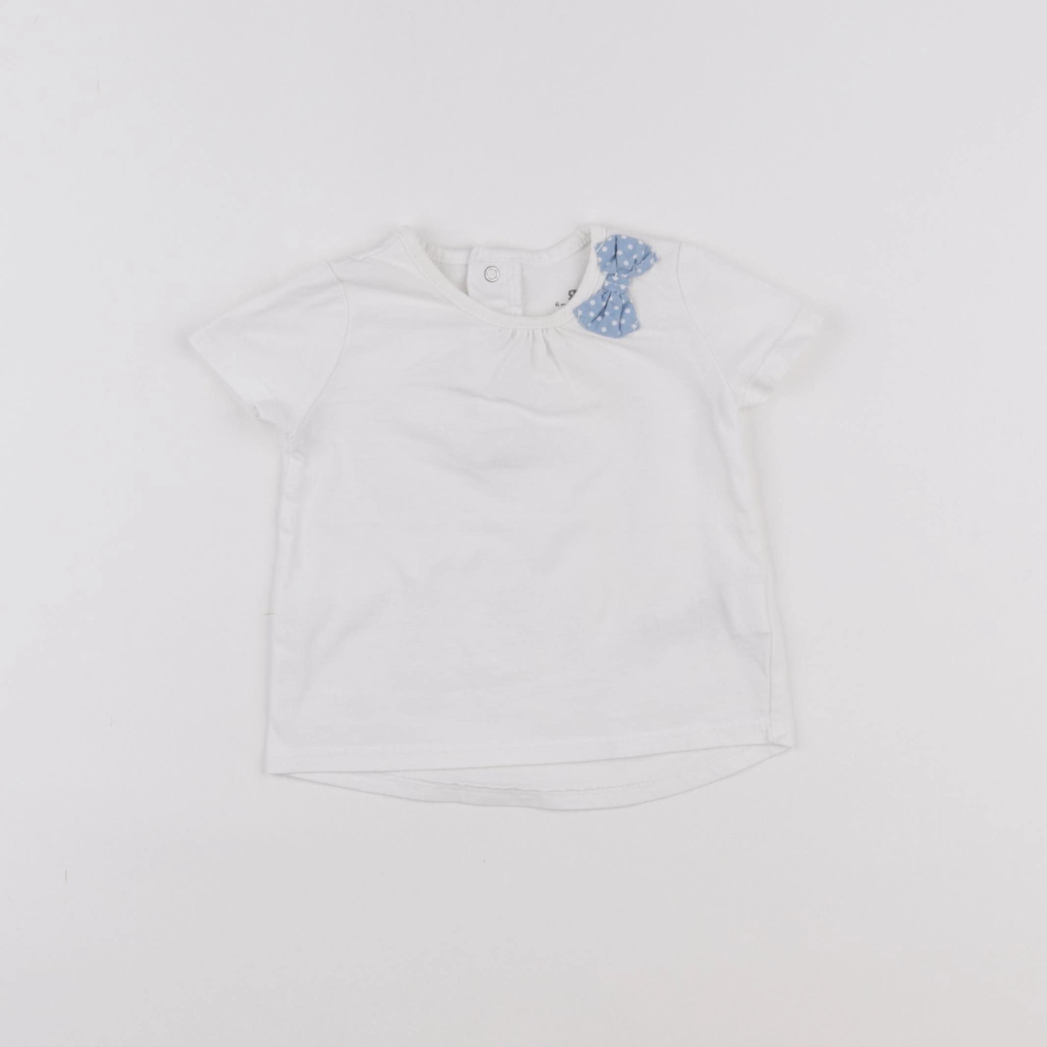 La Redoute - tee-shirt blanc - 6 mois