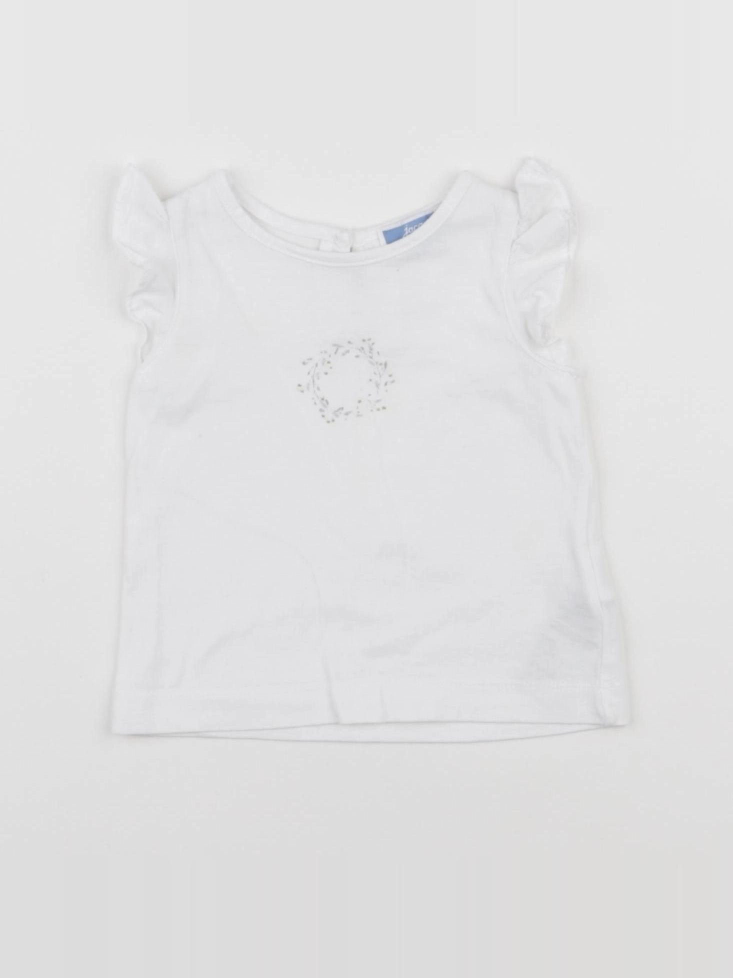Jacadi - tee-shirt blanc - 6 mois
