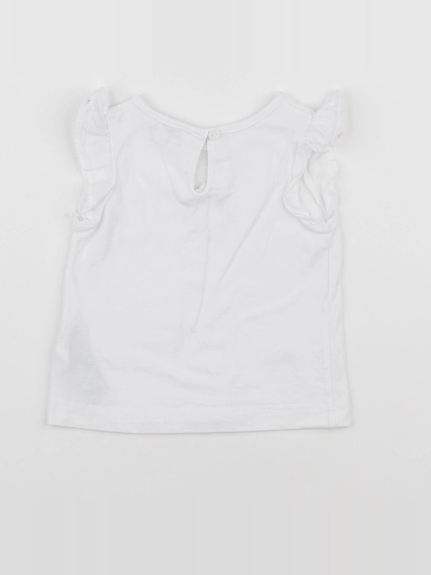 Jacadi - tee-shirt blanc - 6 mois
