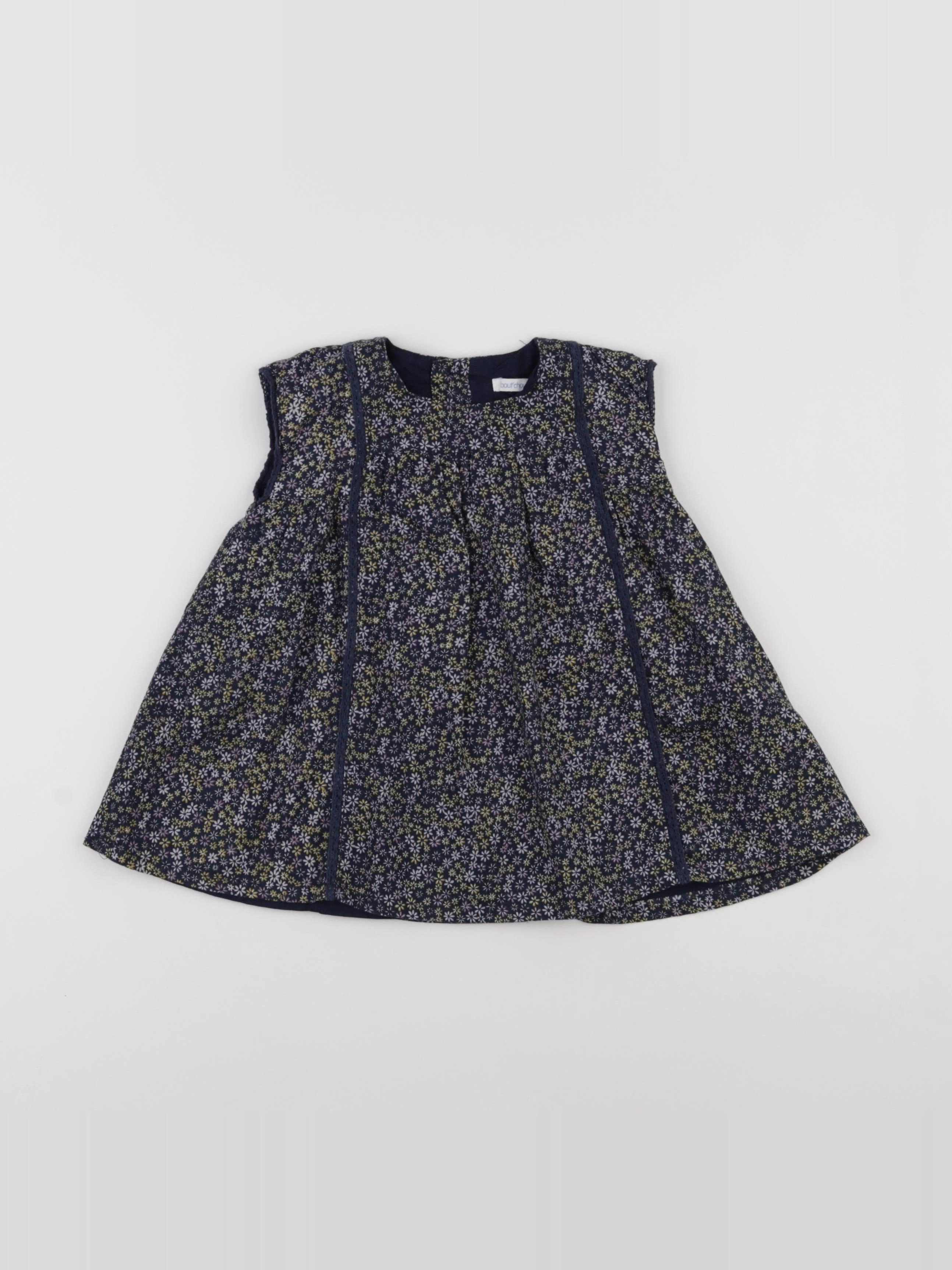 Boutchou - robe multicolore - 6 mois