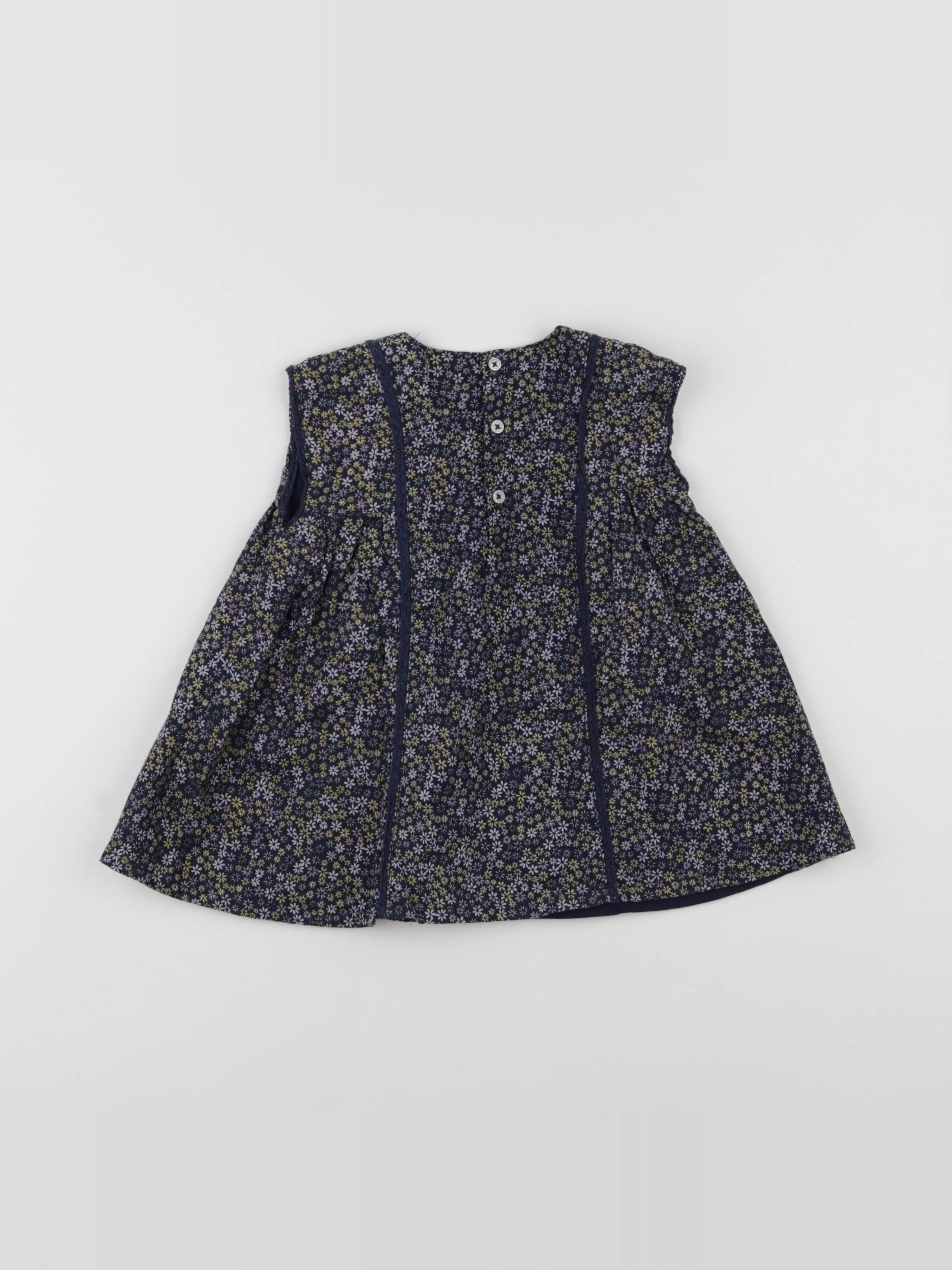 Boutchou - robe multicolore - 6 mois