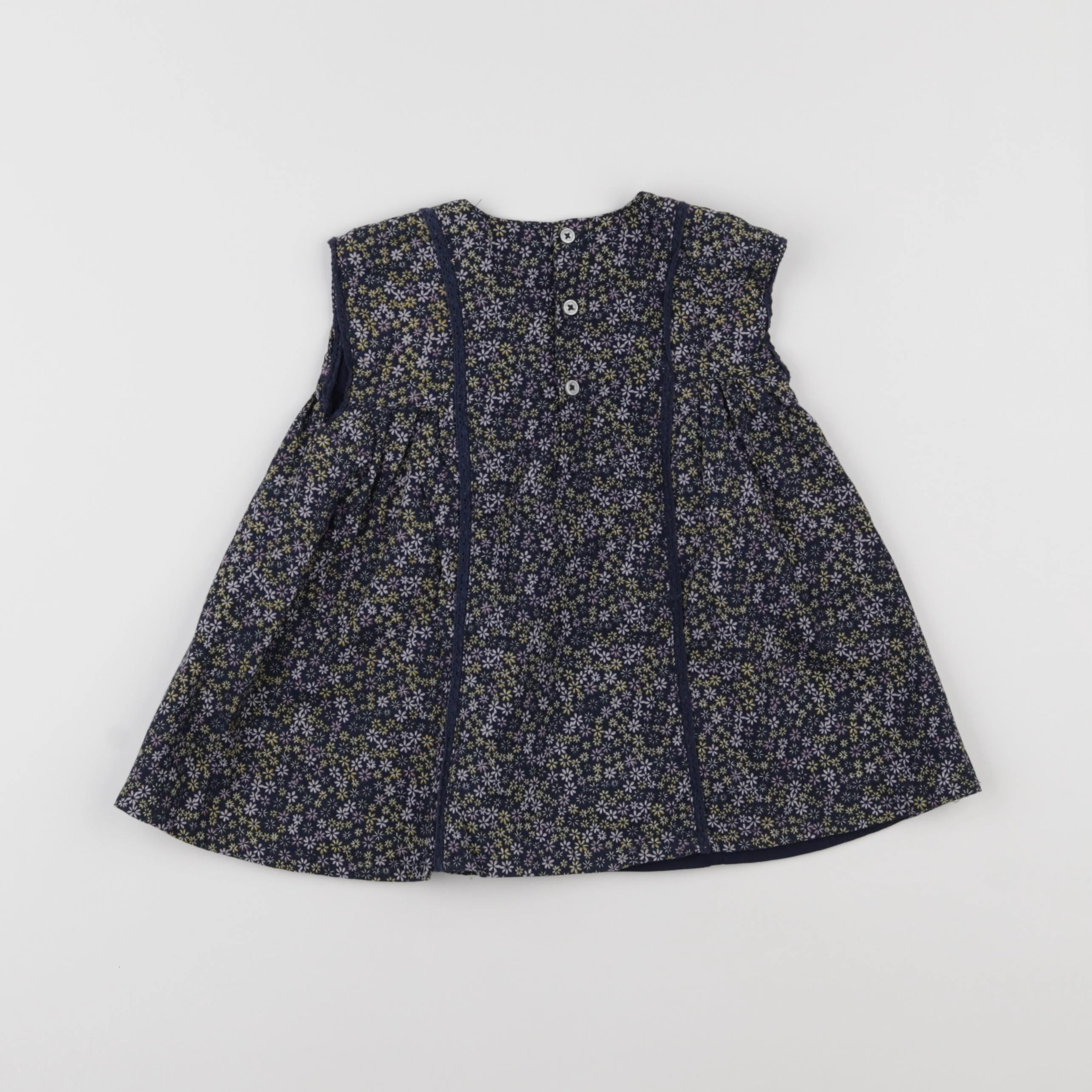 Boutchou - robe multicolore - 6 mois