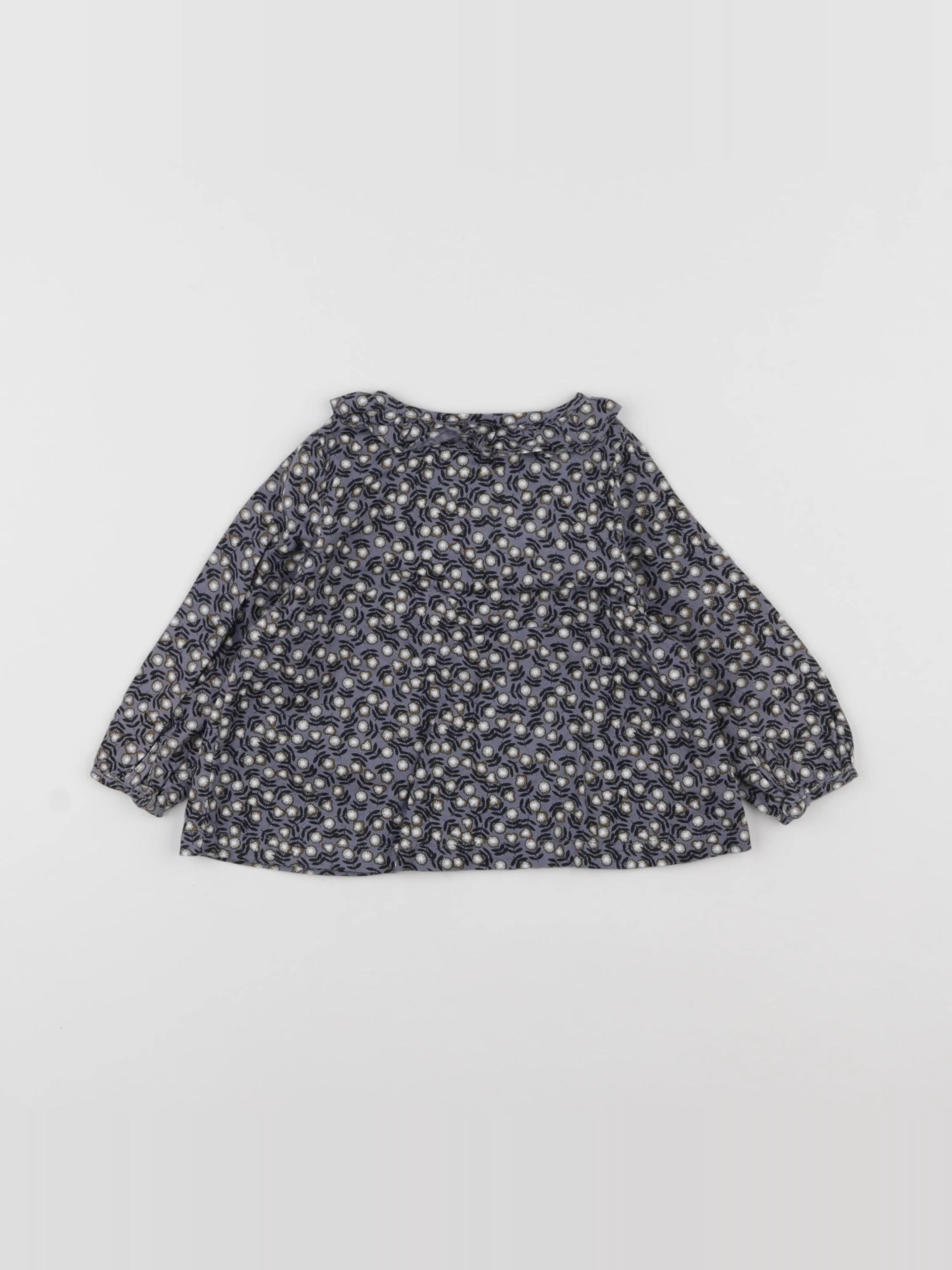 Boutchou - blouse multicolore - 6 mois