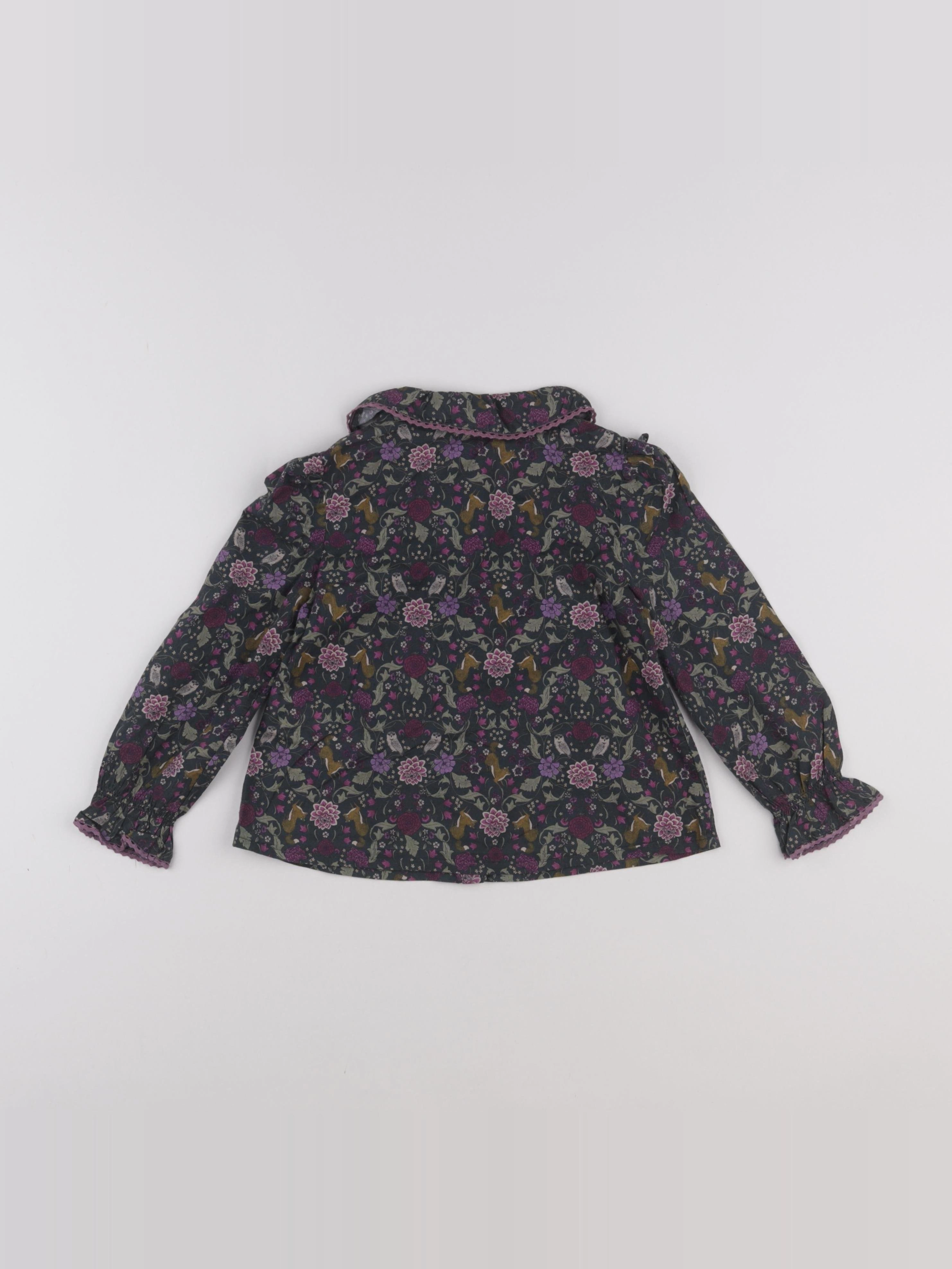 Vertbaudet - blouse multicolore - 4 ans