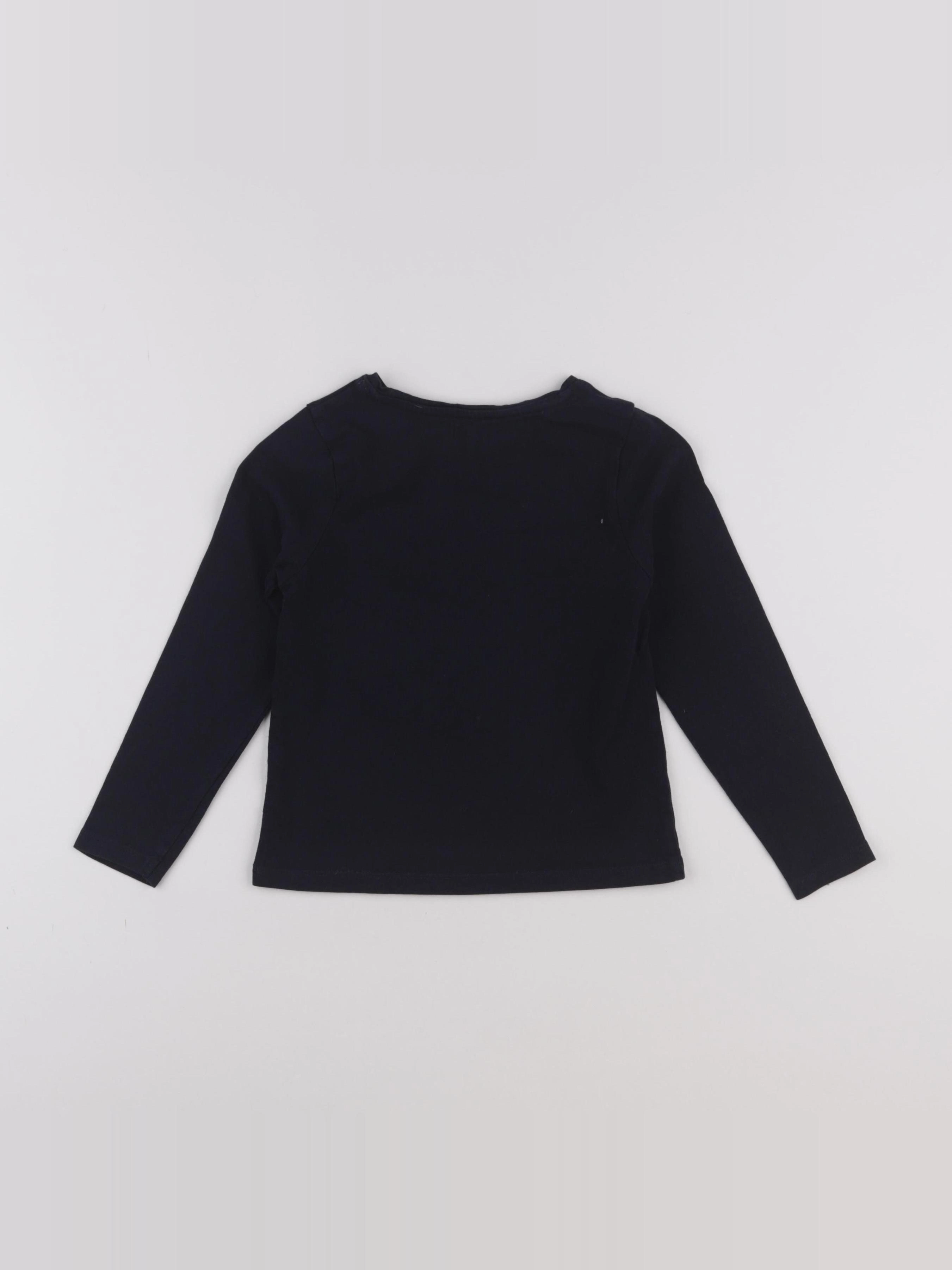 Vertbaudet - tee-shirt bleu - 5 ans