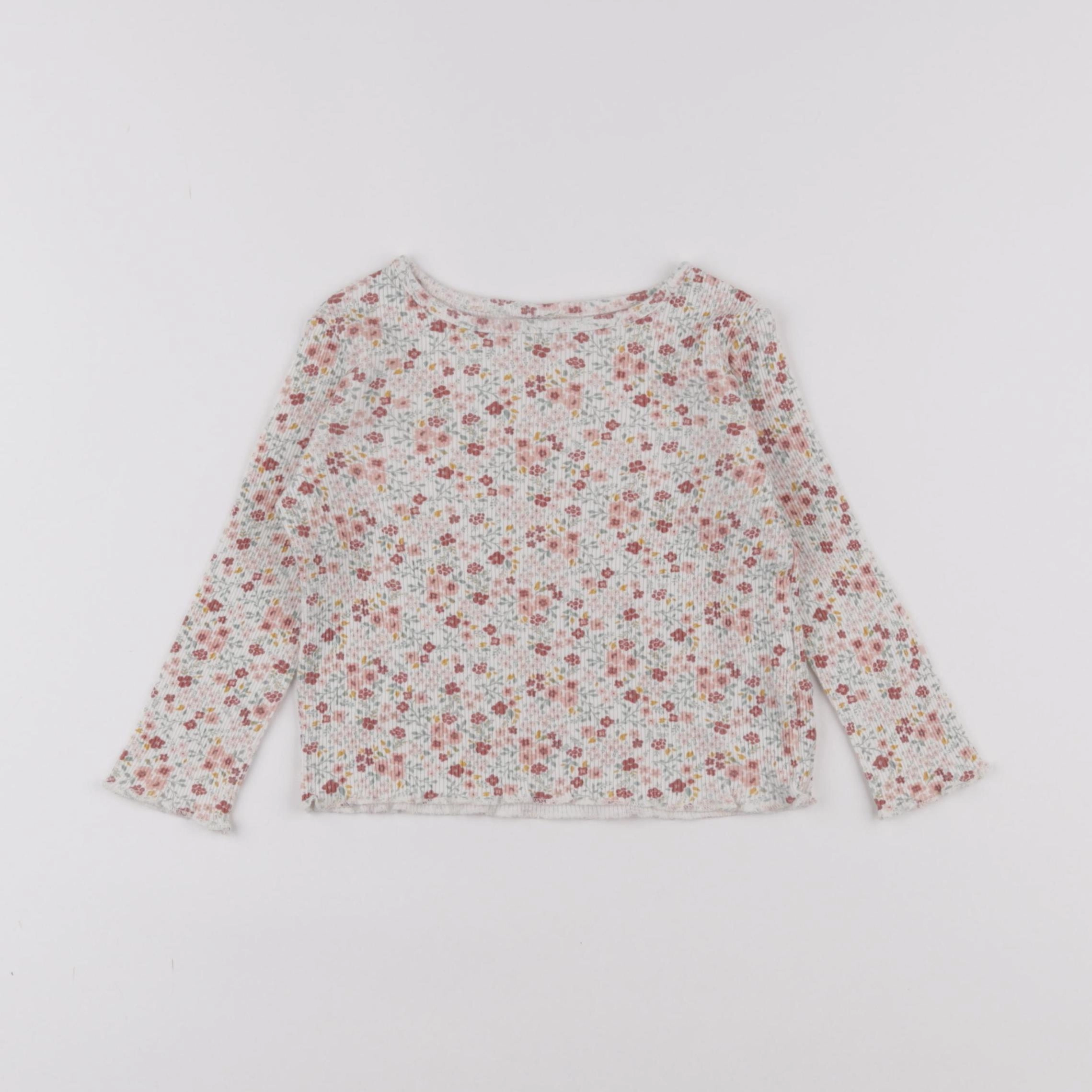 Vertbaudet - tee-shirt multicolore - 2 ans