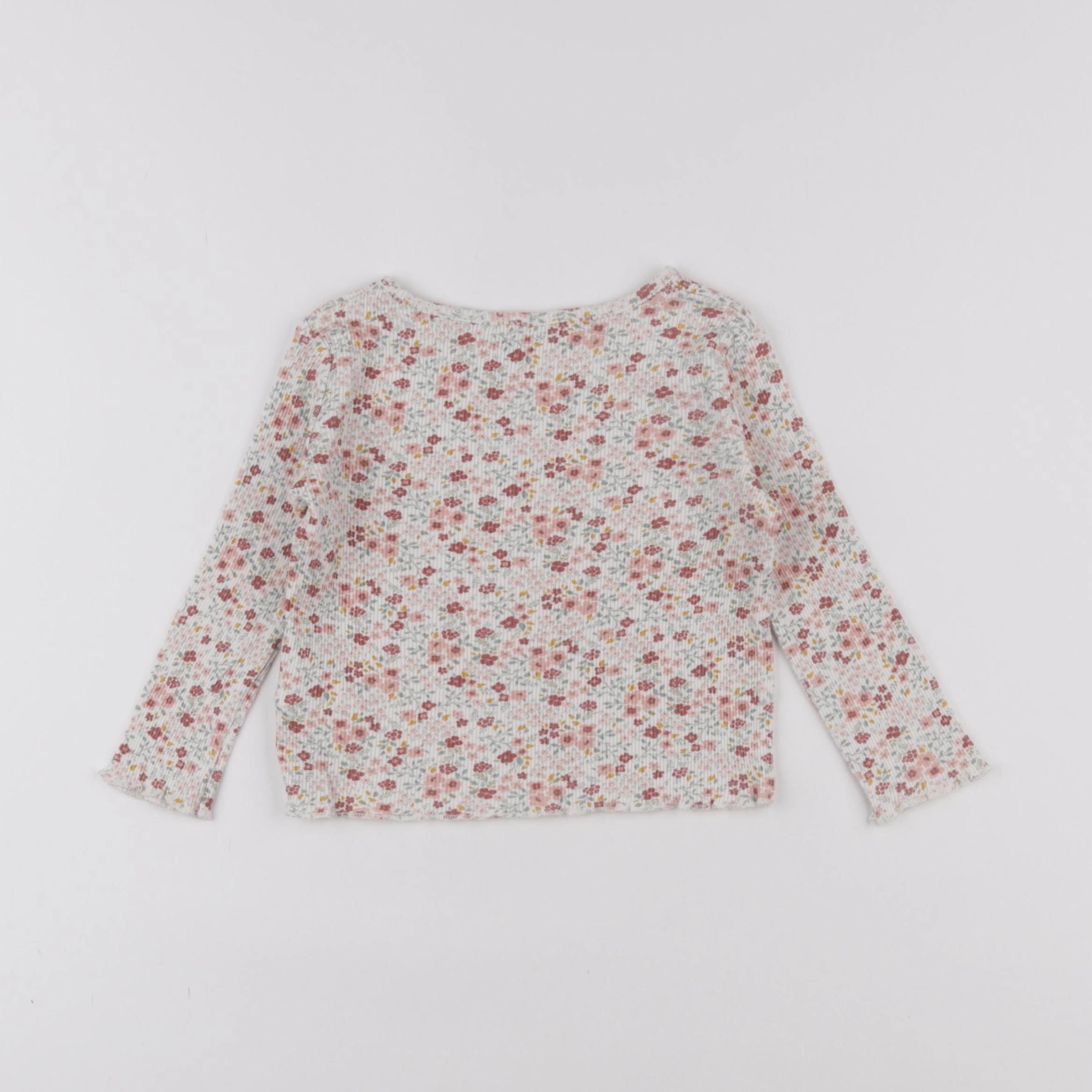 Vertbaudet - tee-shirt multicolore - 2 ans