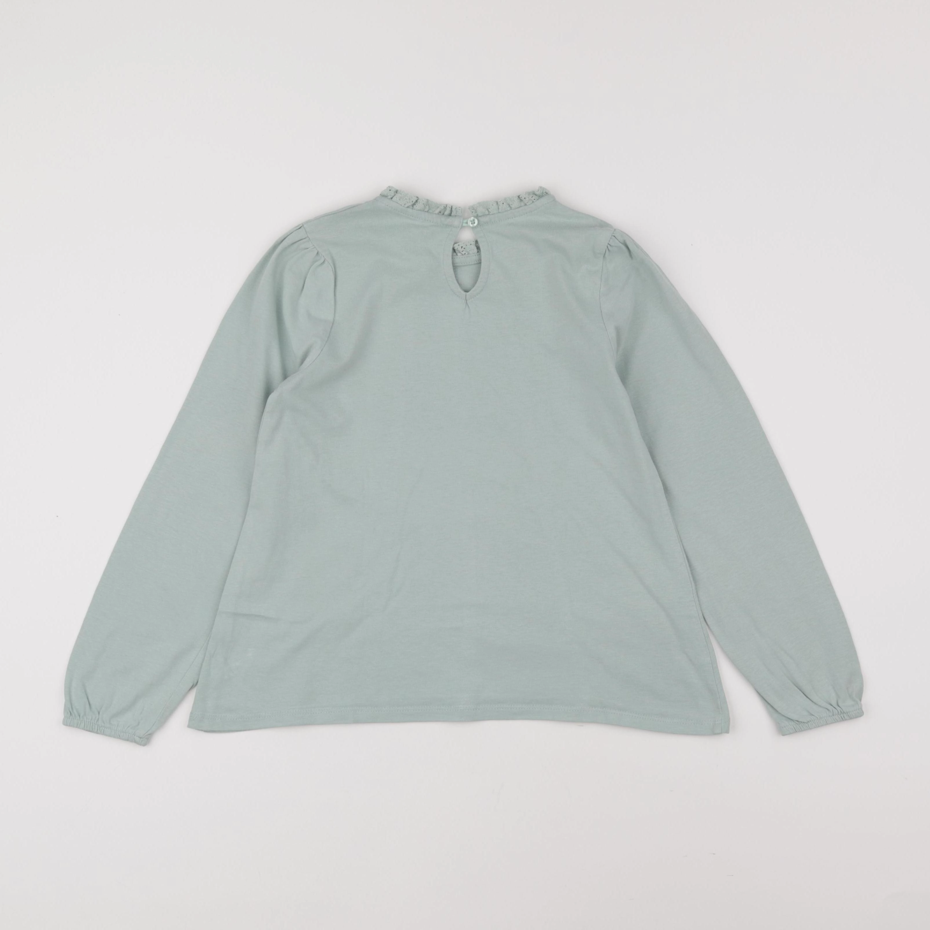 Vertbaudet - tee-shirt bleu - 8 ans