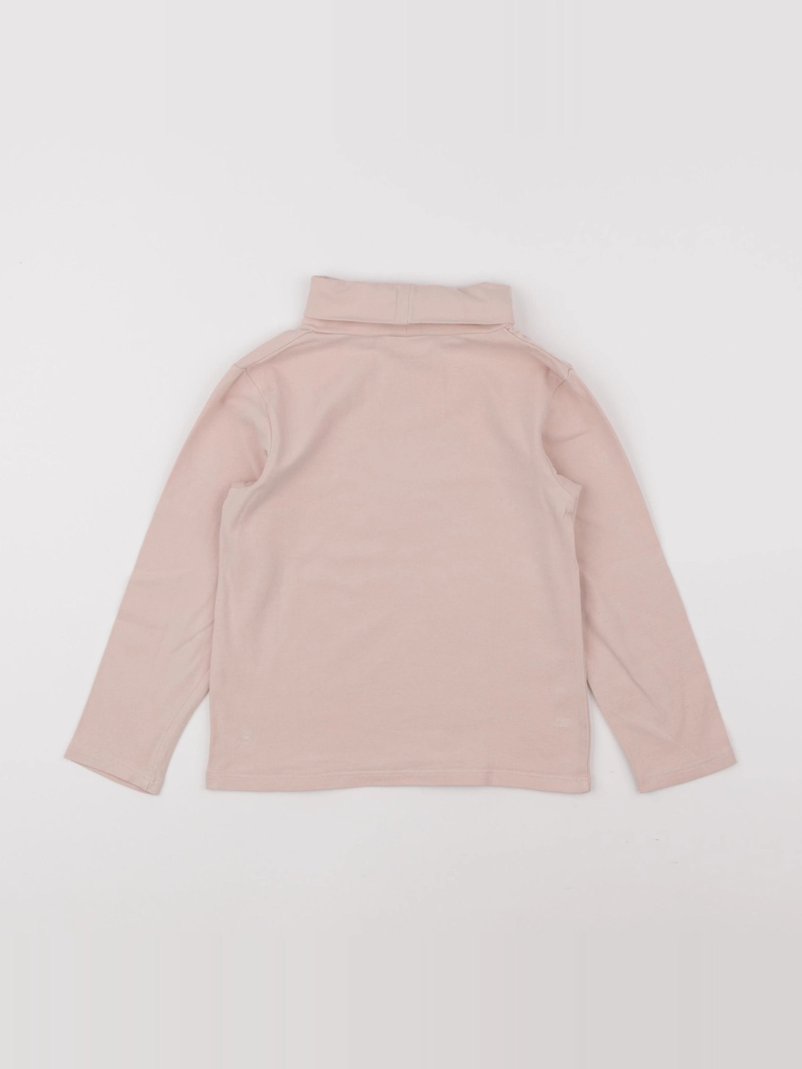 Vertbaudet - sous-pull rose - 6 ans