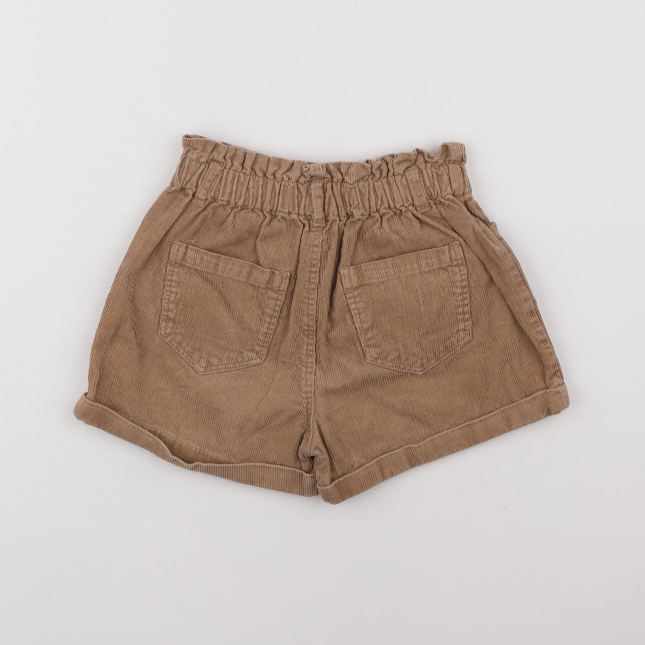 Vertbaudet - short marron - 8 ans