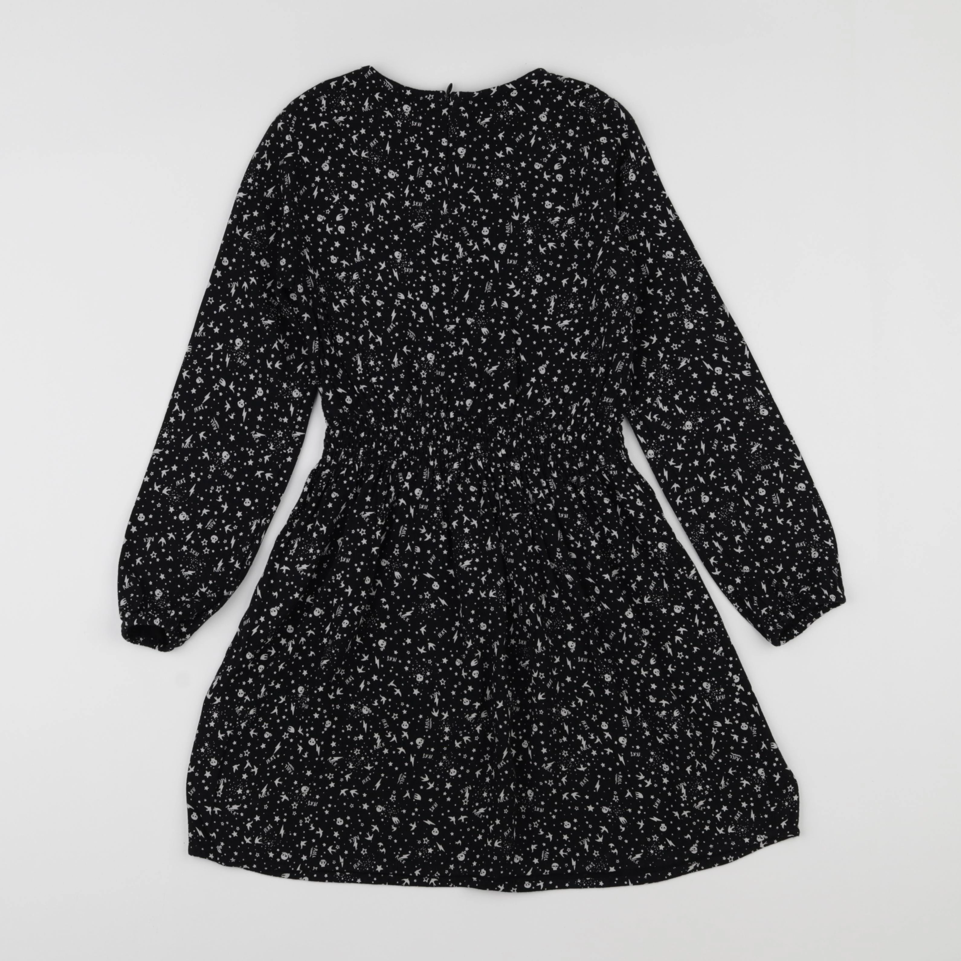 IKKS - robe noir - 8 ans