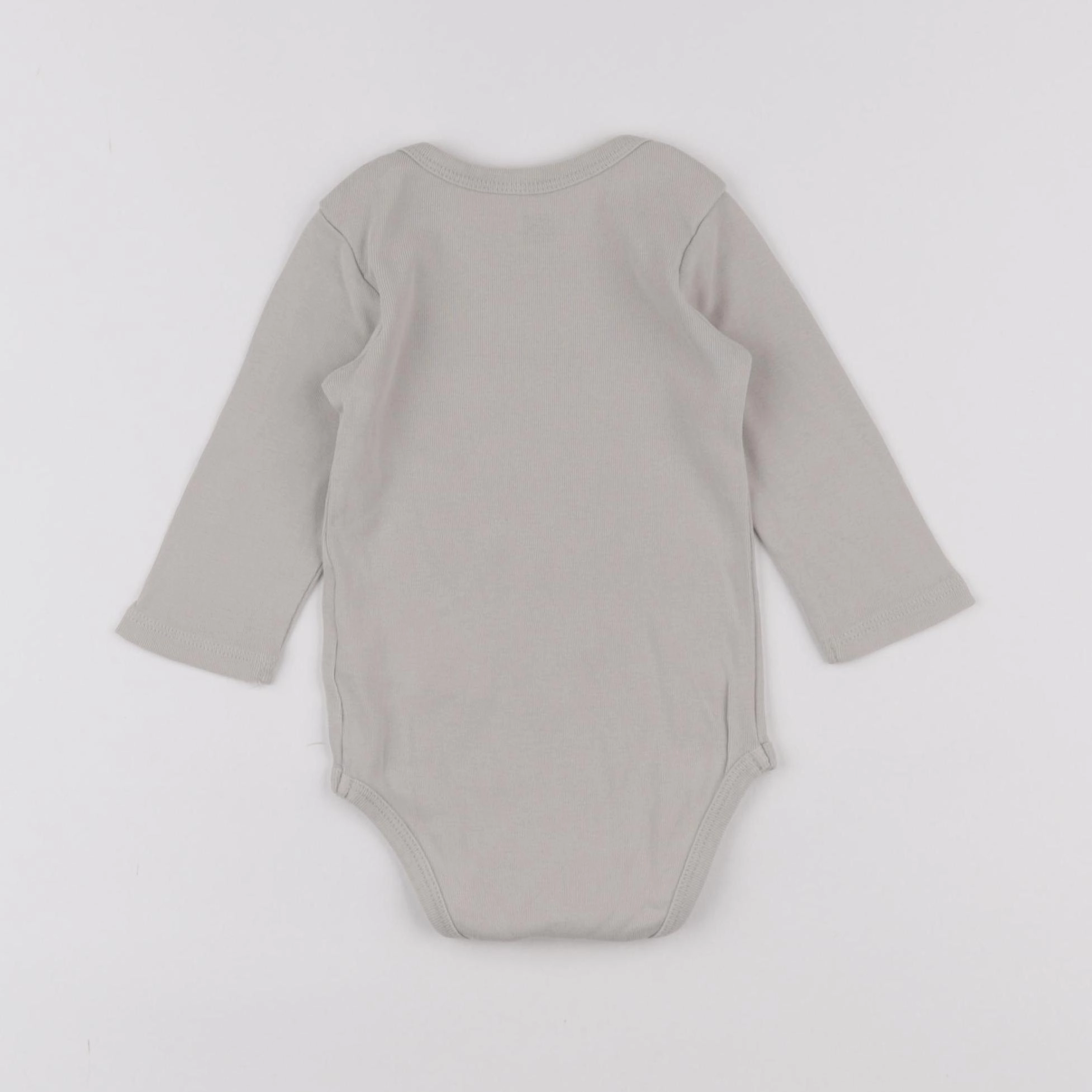 La Redoute - body gris - 6 mois