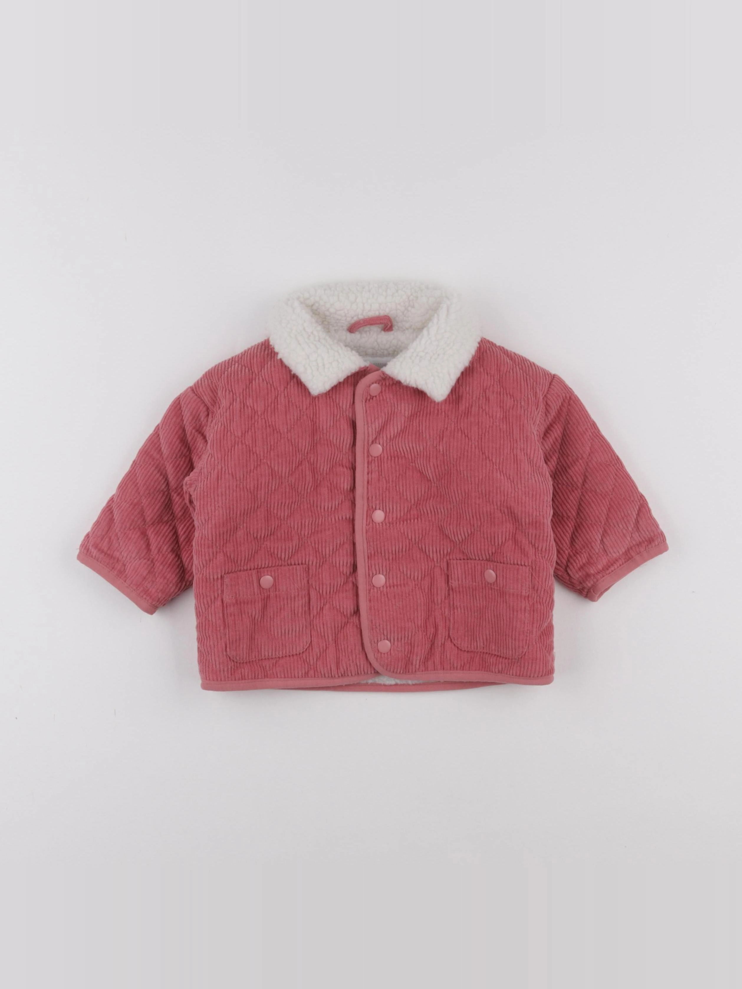 Vertbaudet - veste rose - 6 mois