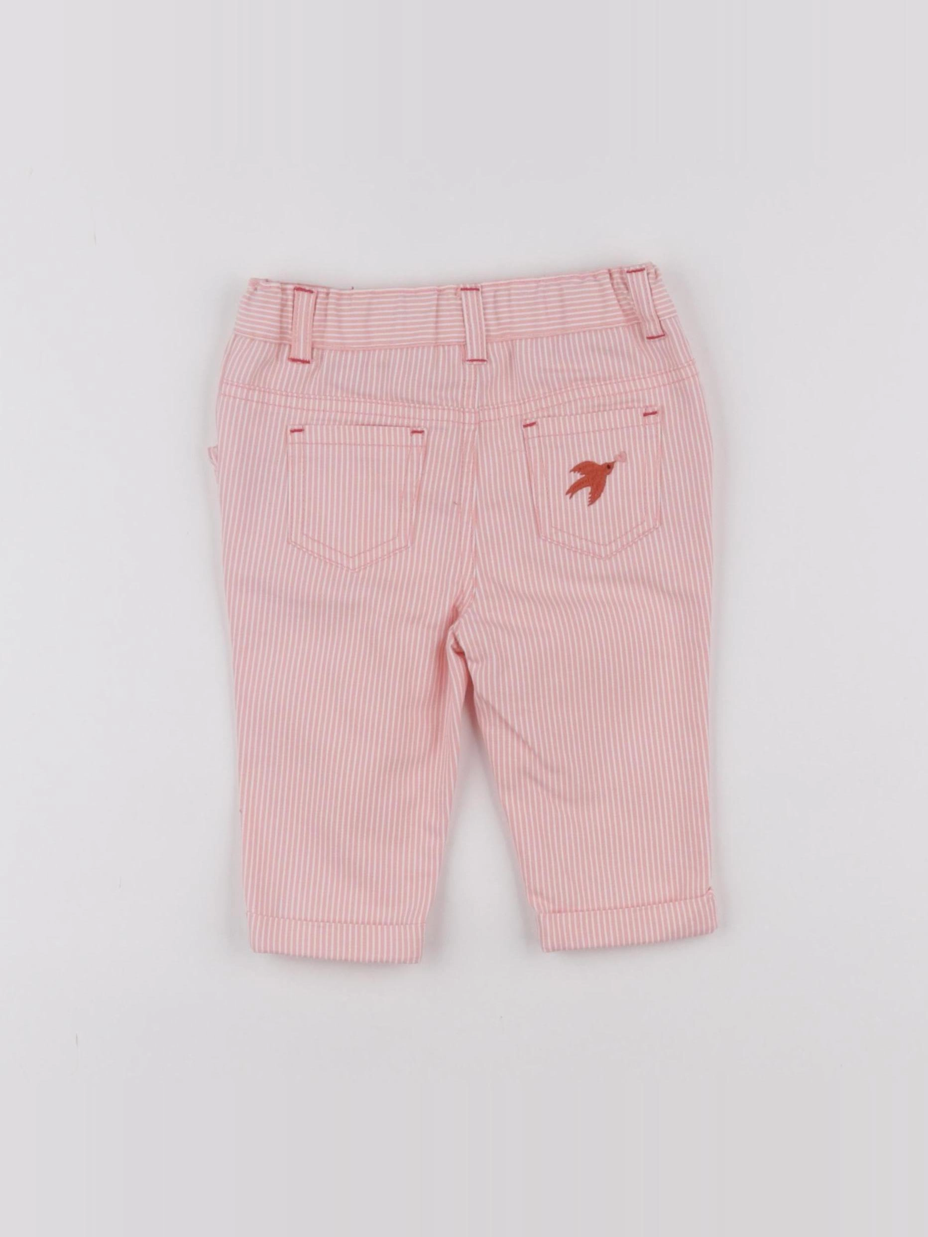 Cadet Rousselle - pantalon rose - 6 mois