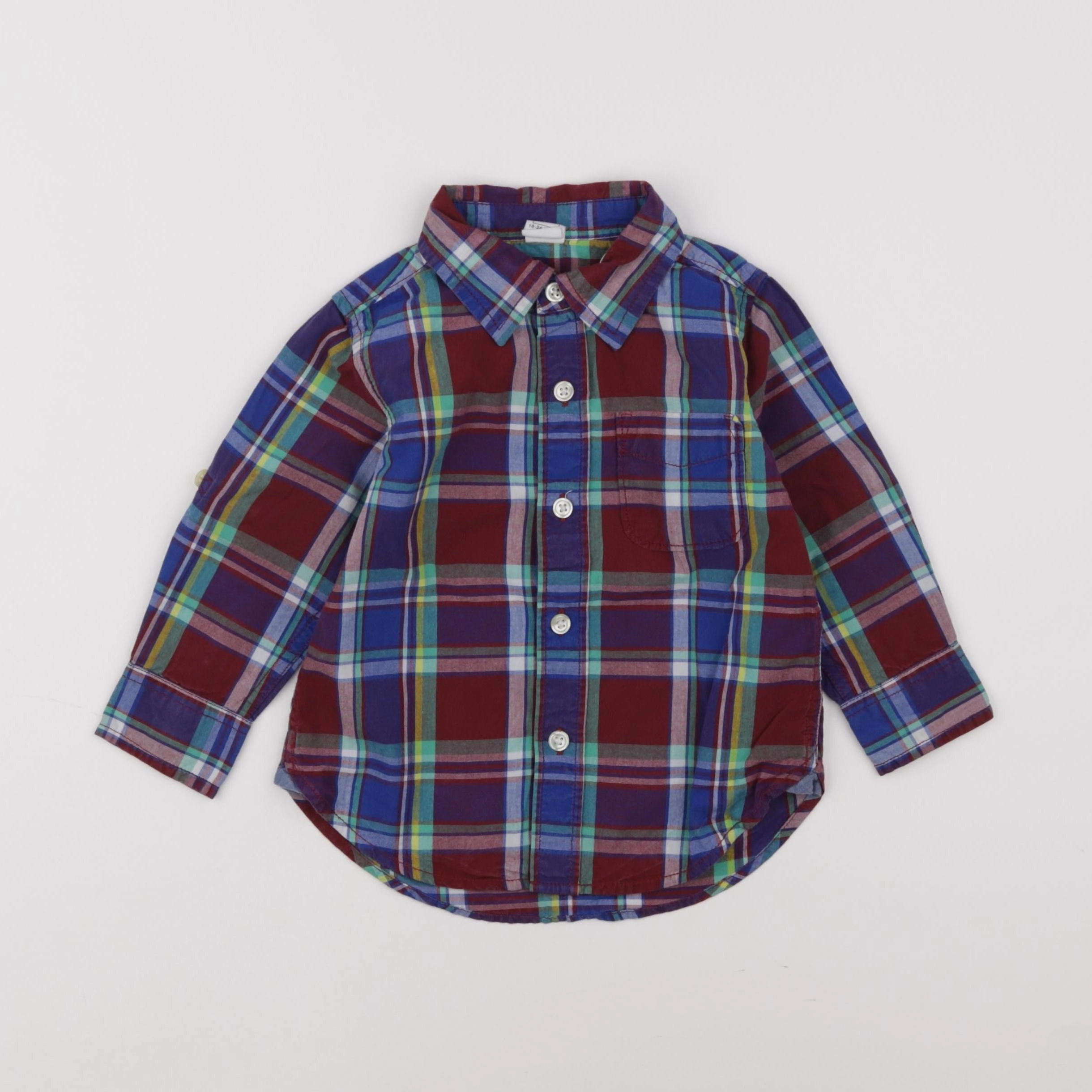GAP - chemise multicolore - 18 mois à 2 ans