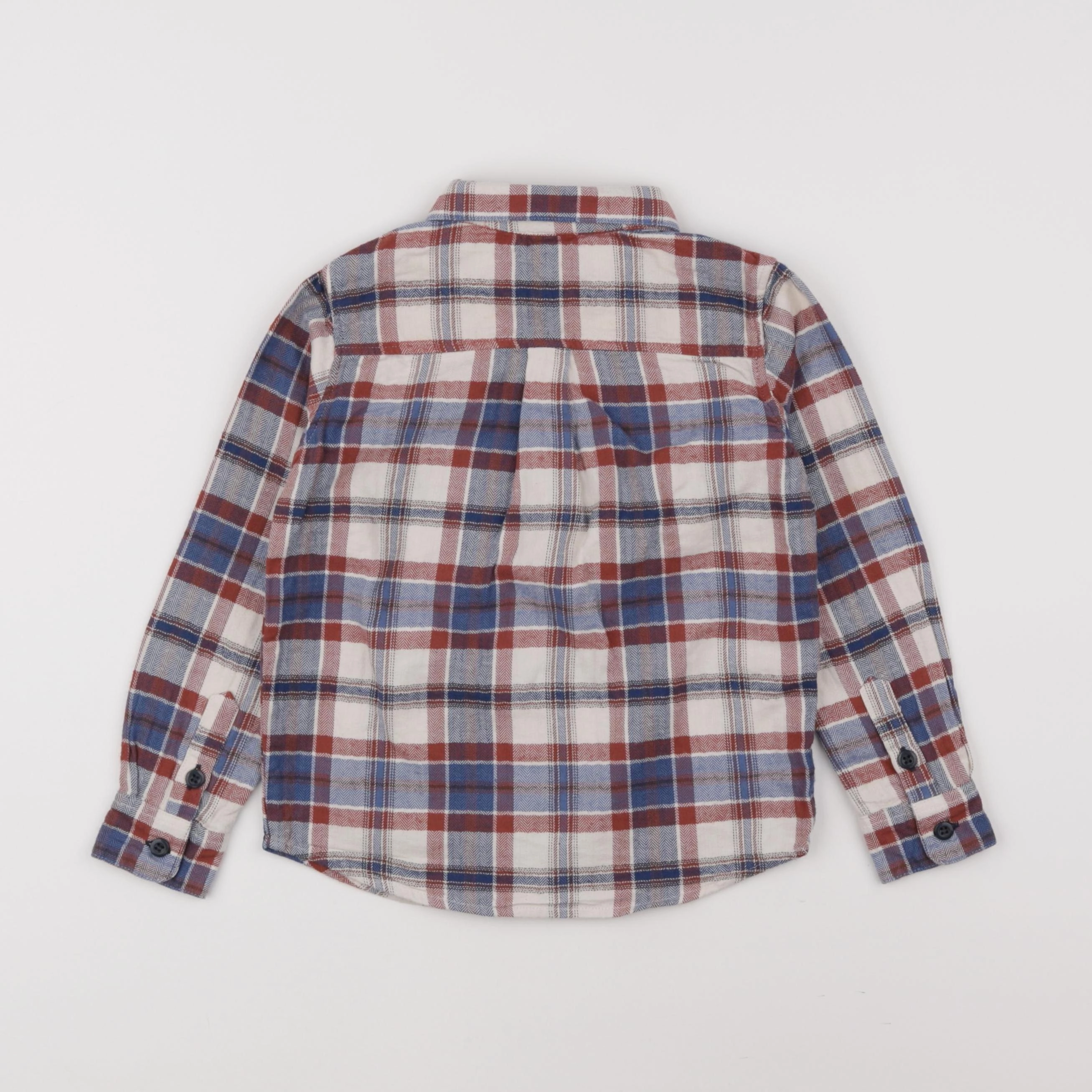 Petit Bateau - chemise multicolore - 5 ans