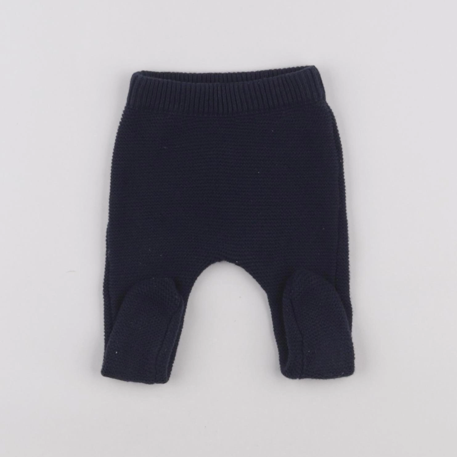 Vertbaudet - legging bleu - 0 mois