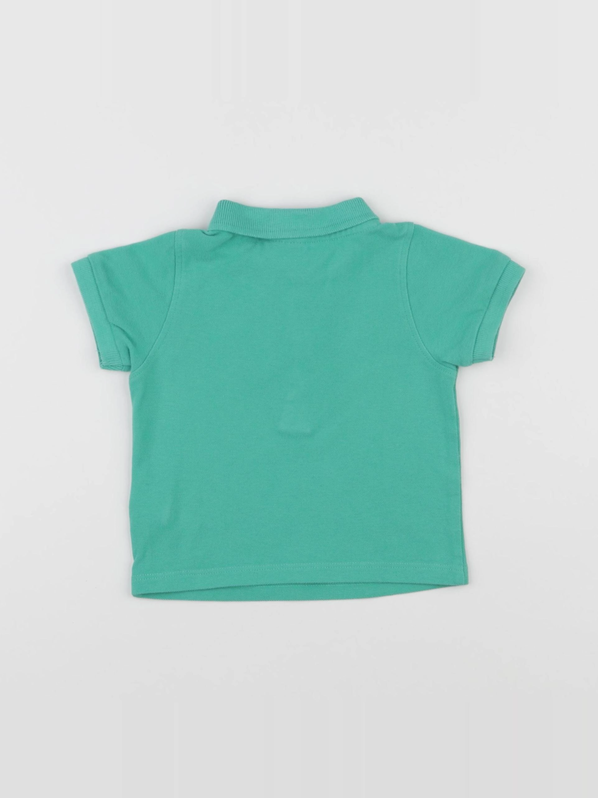 Tape à l'oeil - polo vert - 12 mois