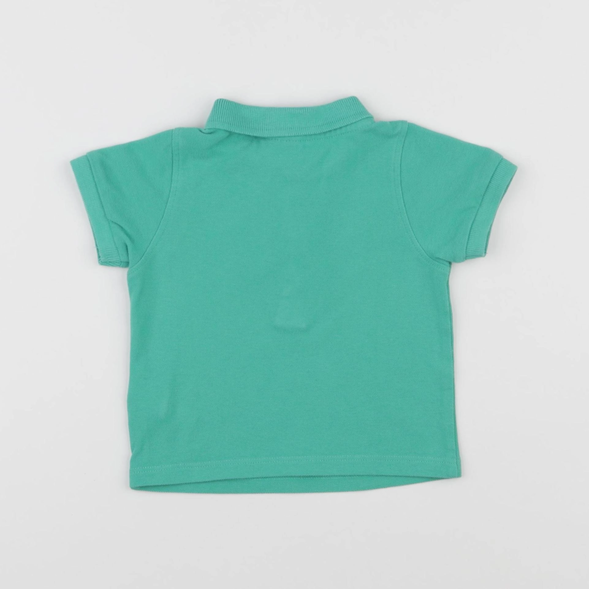Tape à l'oeil - polo vert - 12 mois
