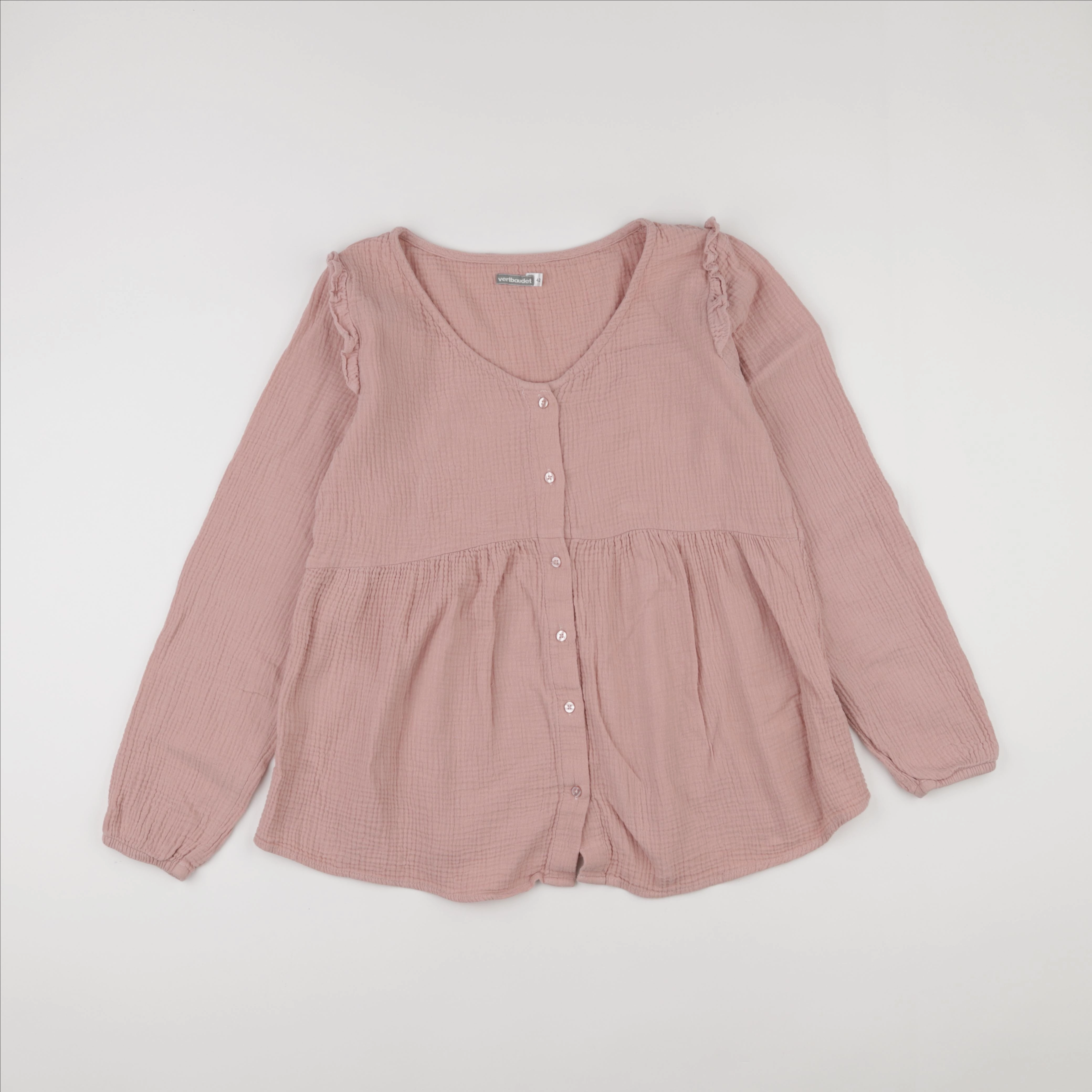 Vertbaudet - blouse grossesse rose - 42